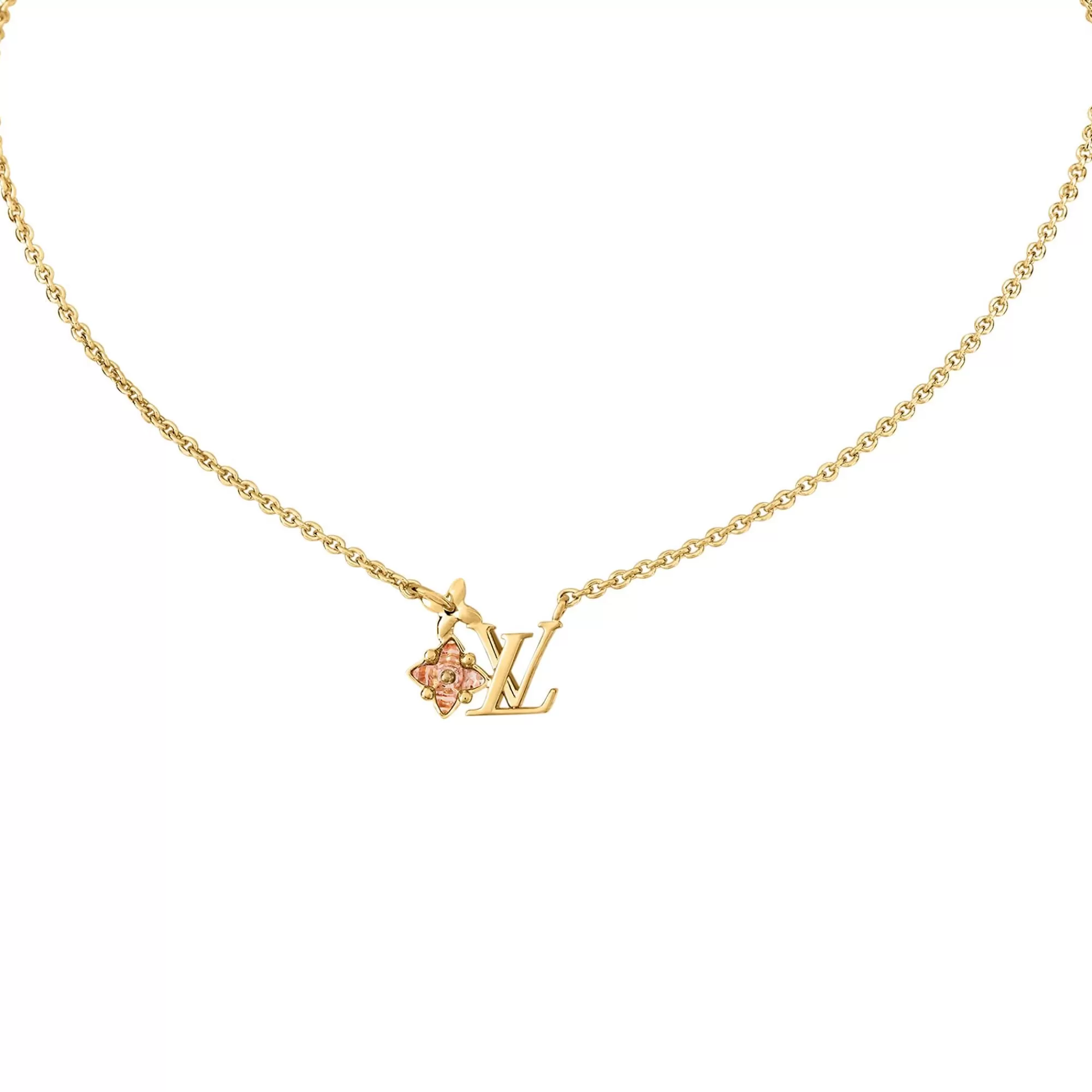 Shop Louis Vuitton Loulougram Necklace