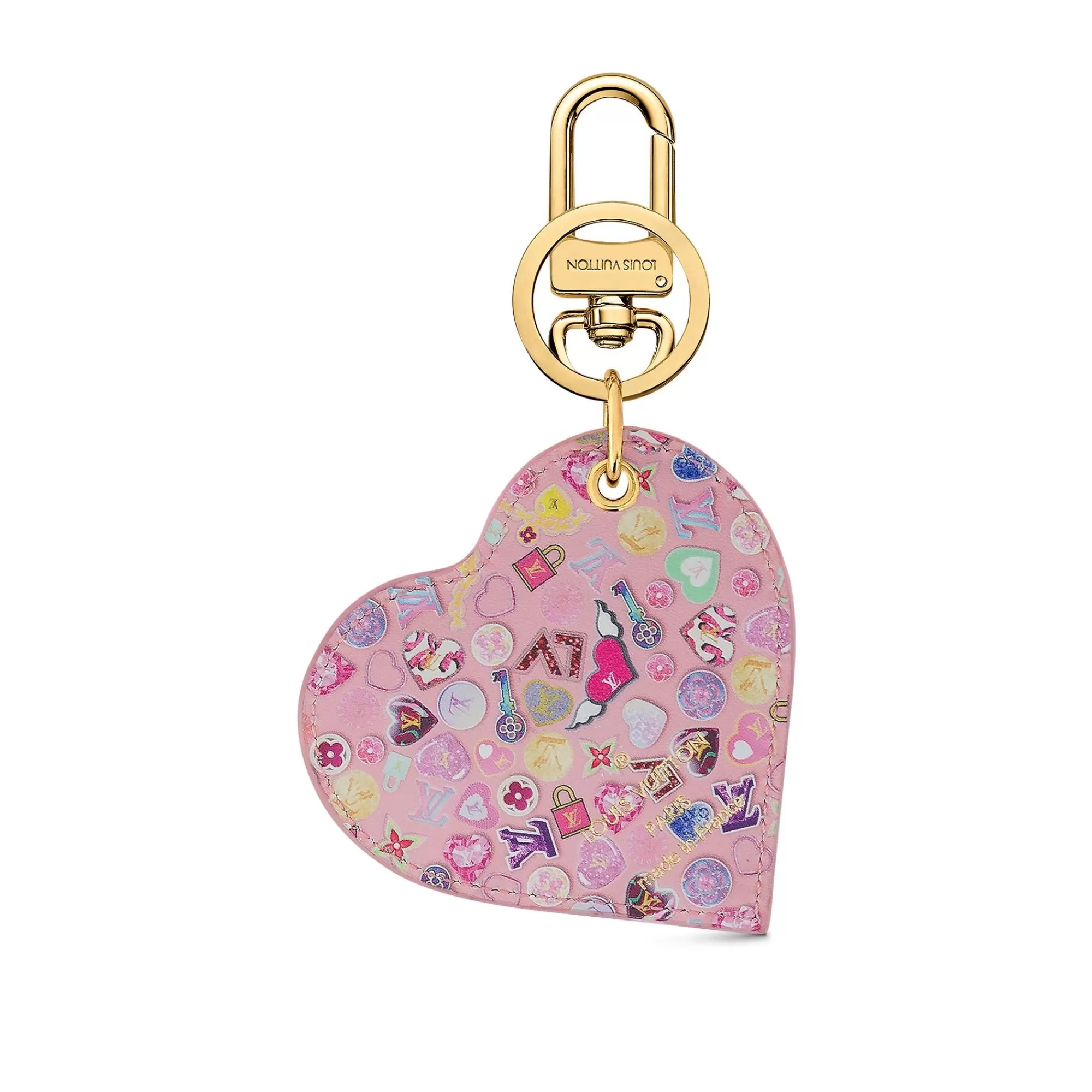 Best Sale Louis Vuitton Love Lock Heart Key Holder