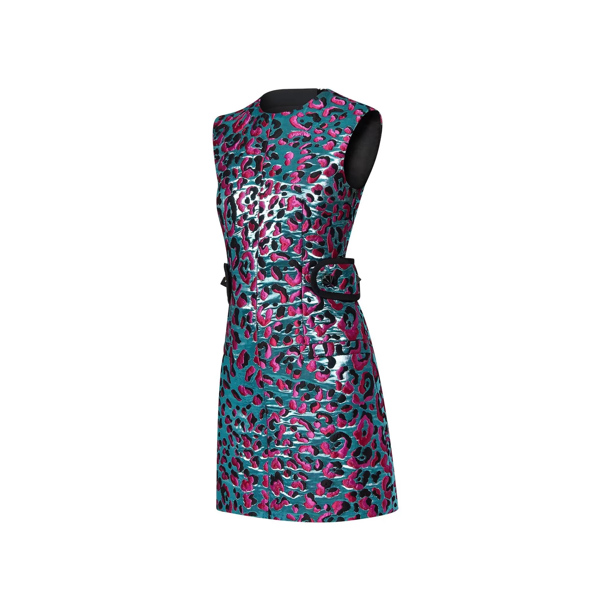 Flash Sale Louis Vuitton Lurex Leopard Dress