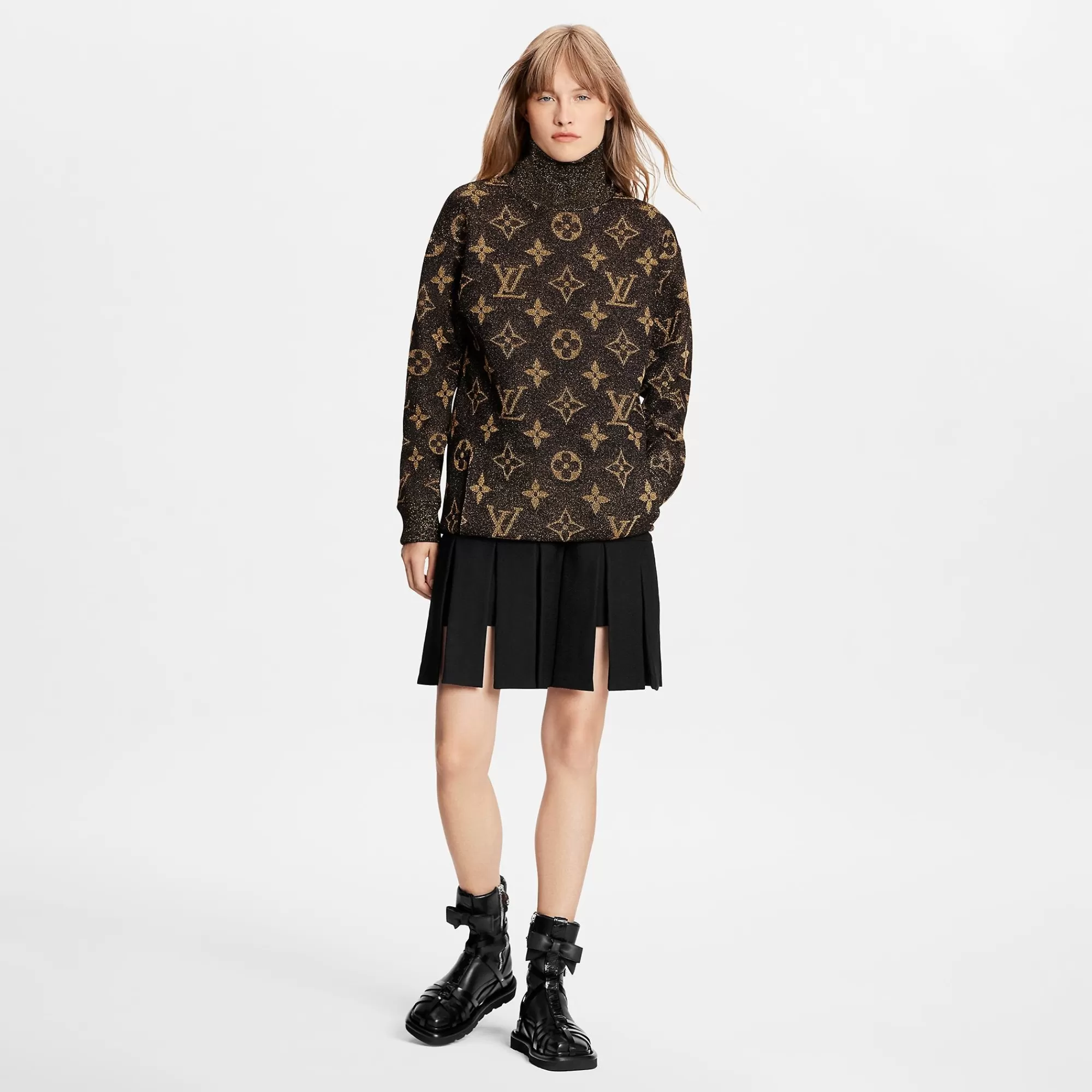 Cheap Louis Vuitton Lurex Monogram Pullover