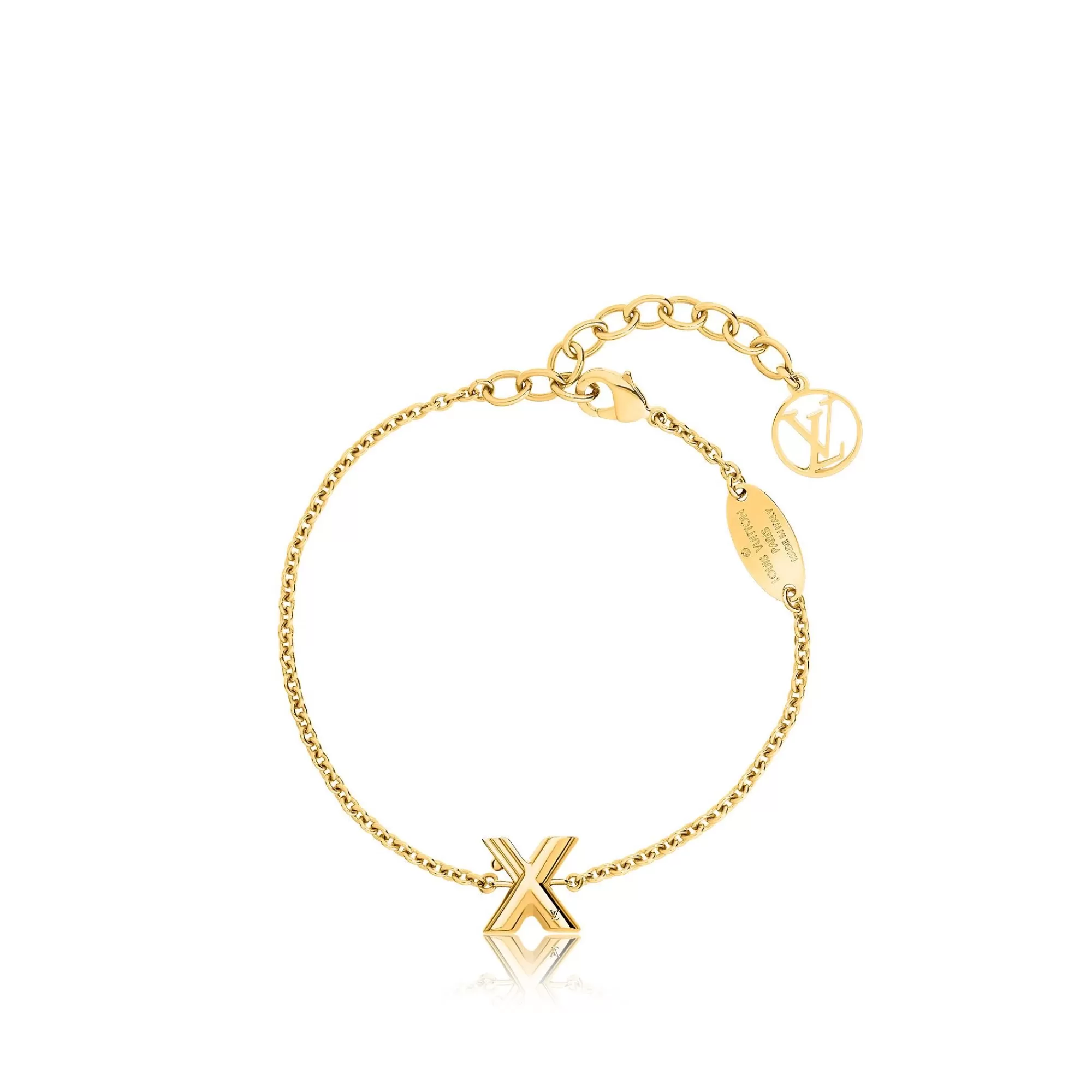 Outlet Louis Vuitton Lv & Me Bracelet, Letter X