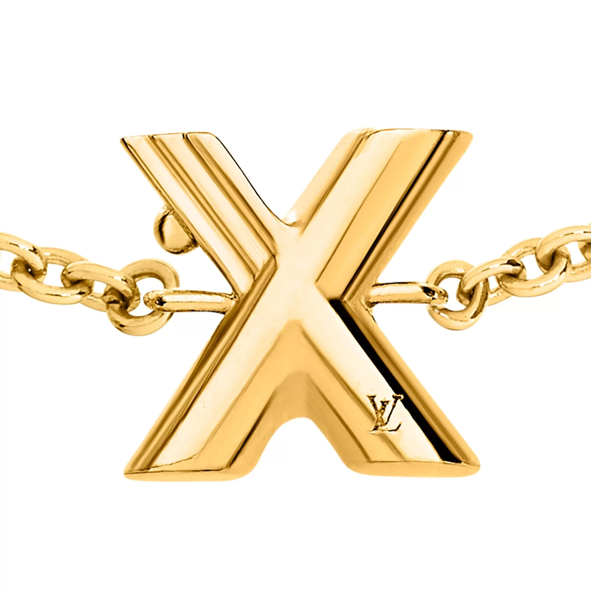 Outlet Louis Vuitton Lv & Me Bracelet, Letter X