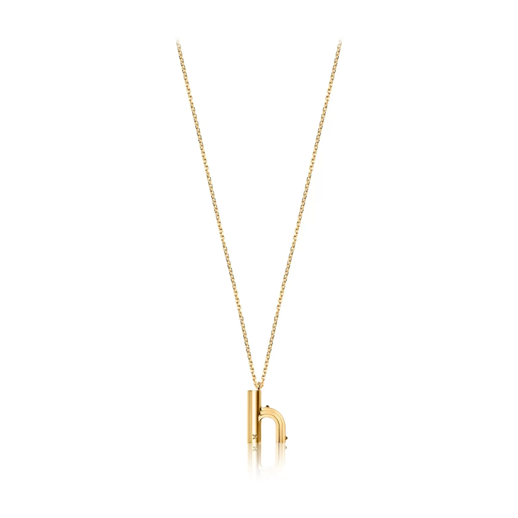Store Louis Vuitton Lv & Me Necklace, Letter H
