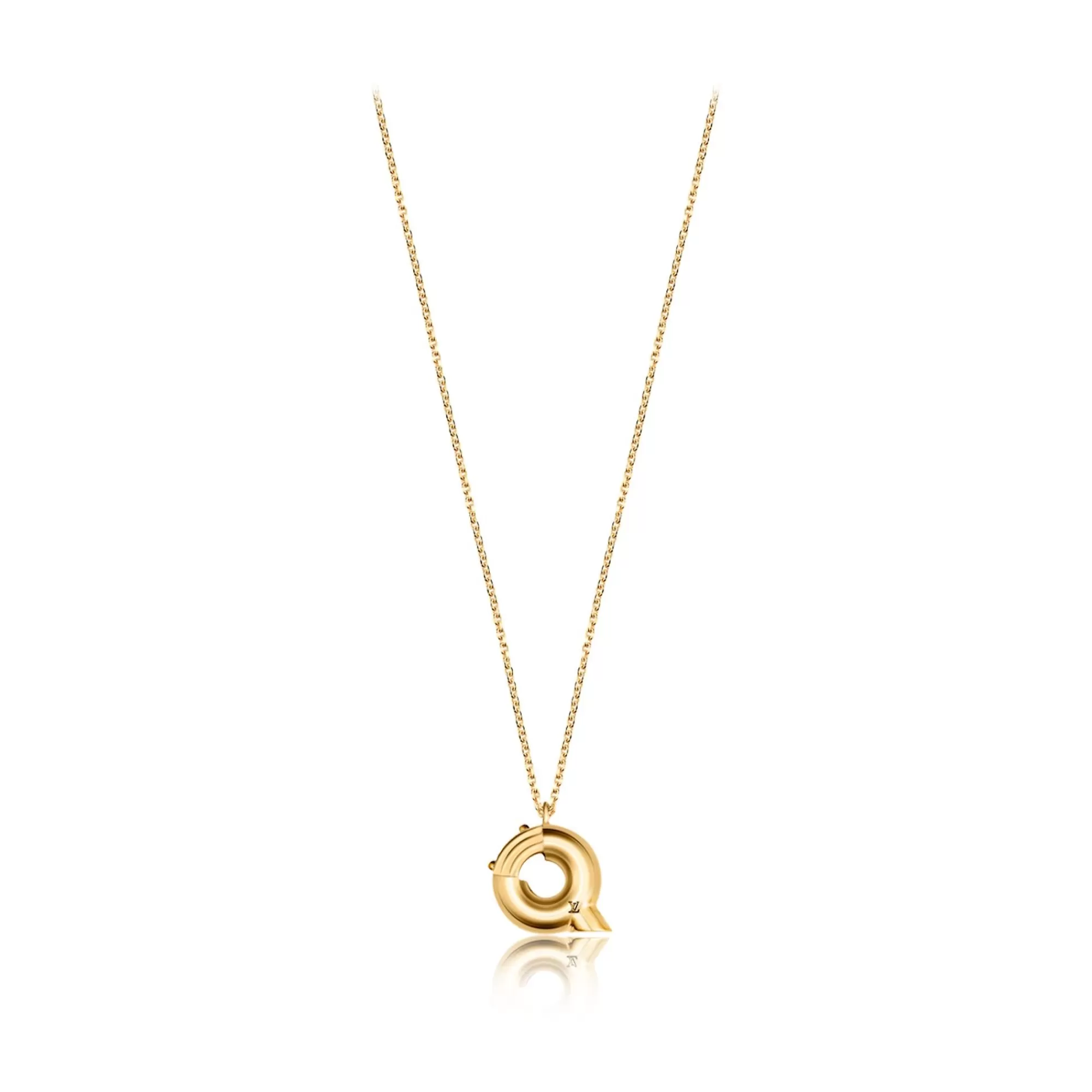 Clearance Louis Vuitton Lv & Me Necklace, Letter Q