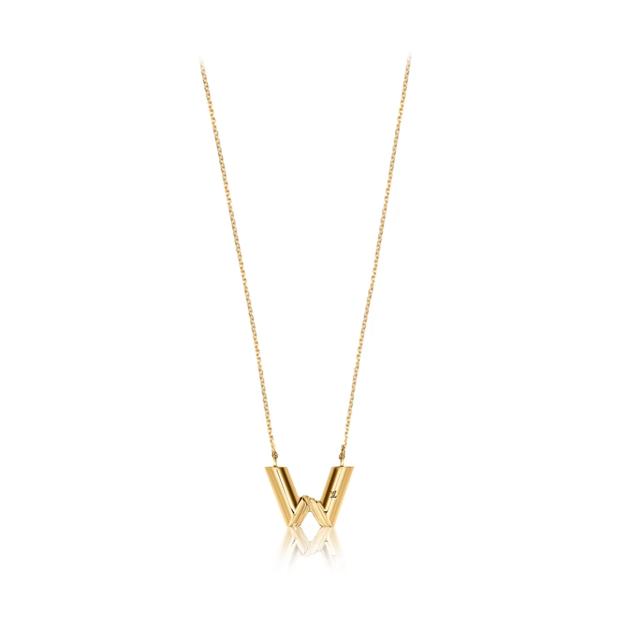 Sale Louis Vuitton Lv & Me Necklace, Letter W