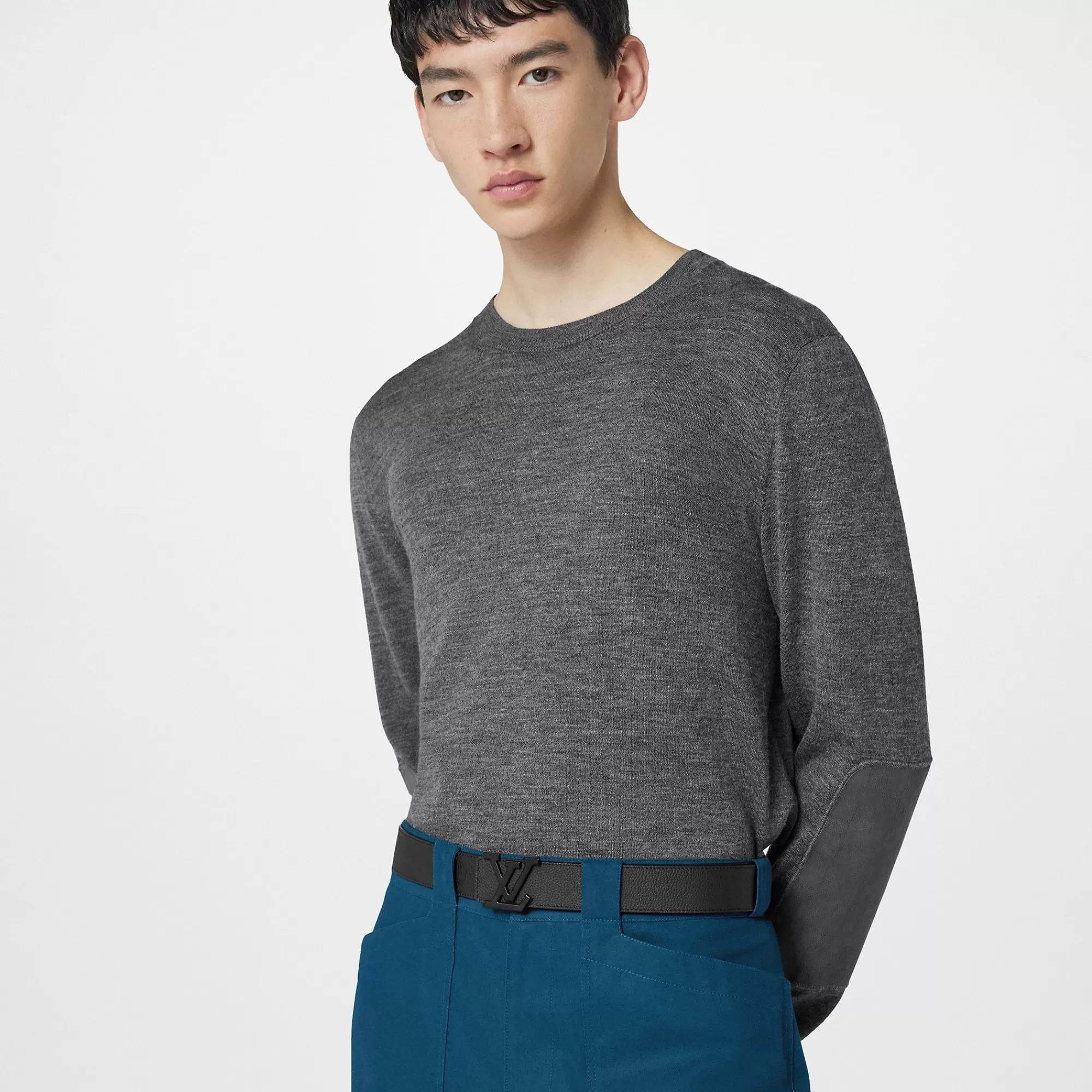 Shop Louis Vuitton Lv Aerogram 35Mm Belt