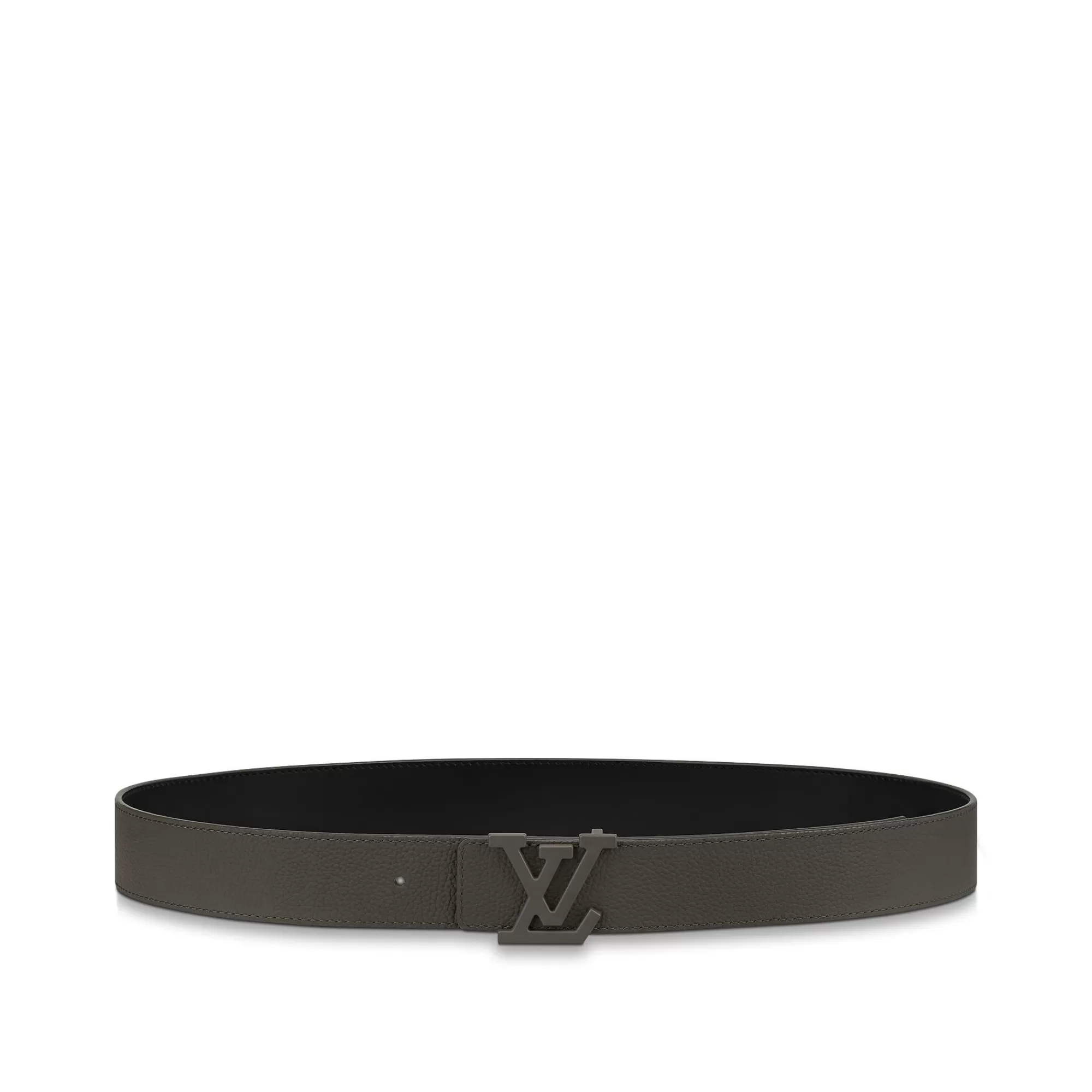 Hot Louis Vuitton Lv Aerogram 35Mm Reversible Belt Khaki
