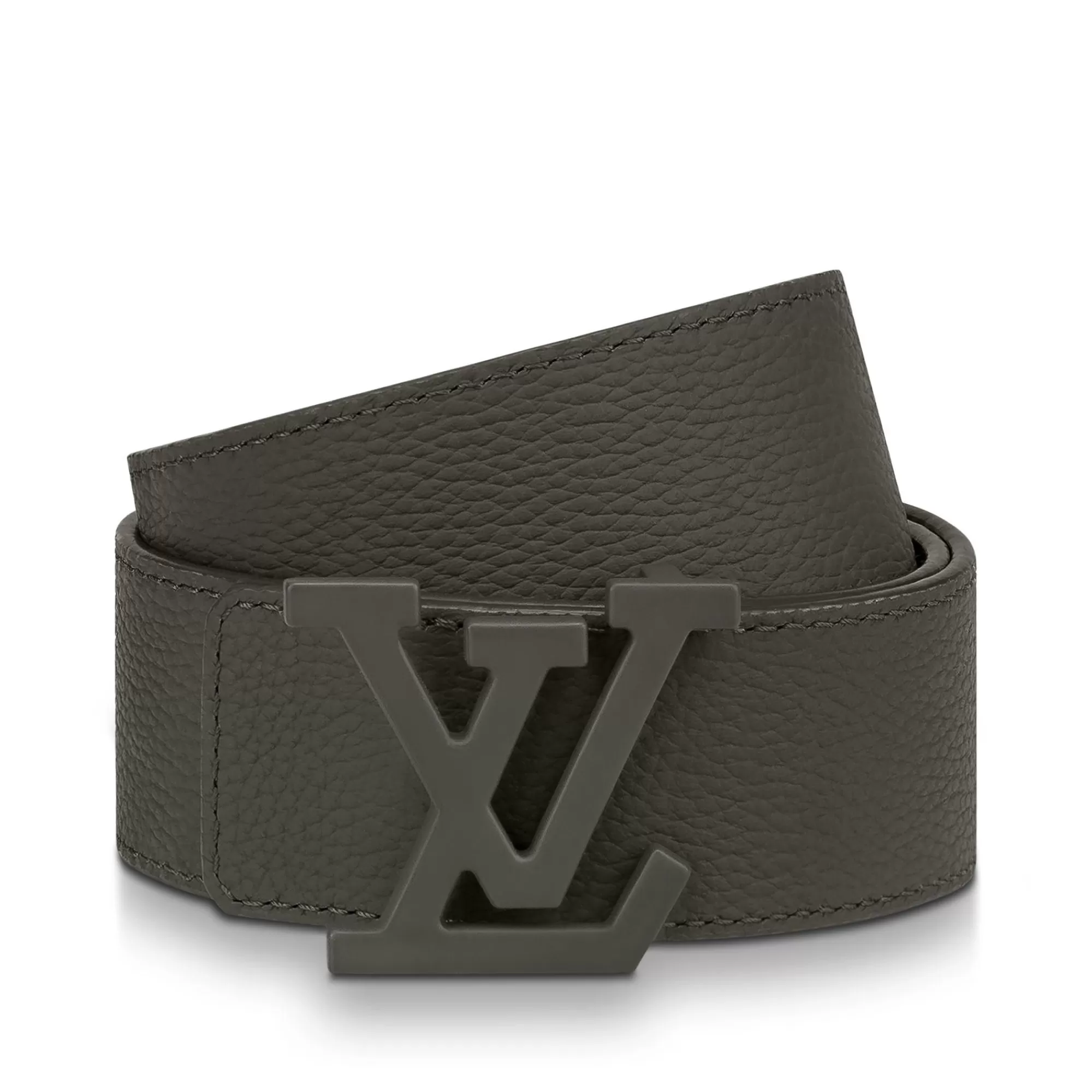 Hot Louis Vuitton Lv Aerogram 35Mm Reversible Belt Khaki