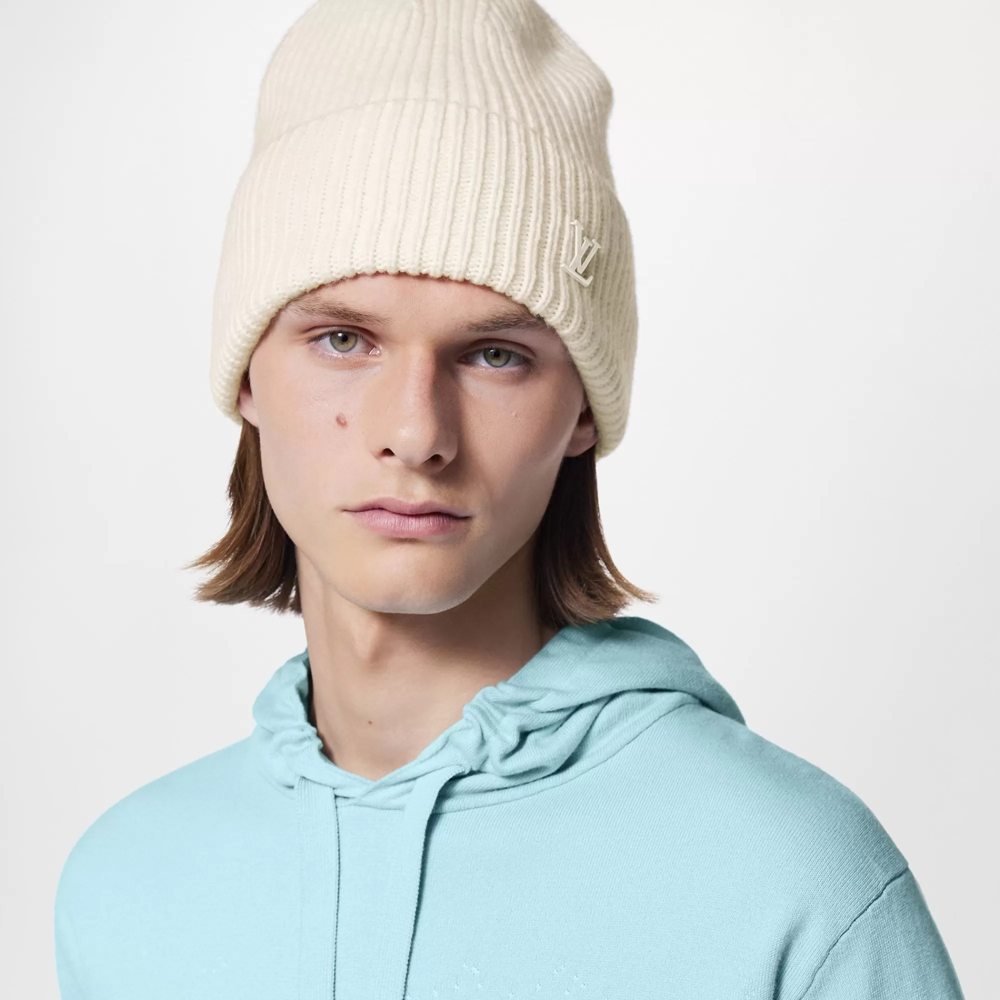 Discount Louis Vuitton Lv Ahead Beanie Cream