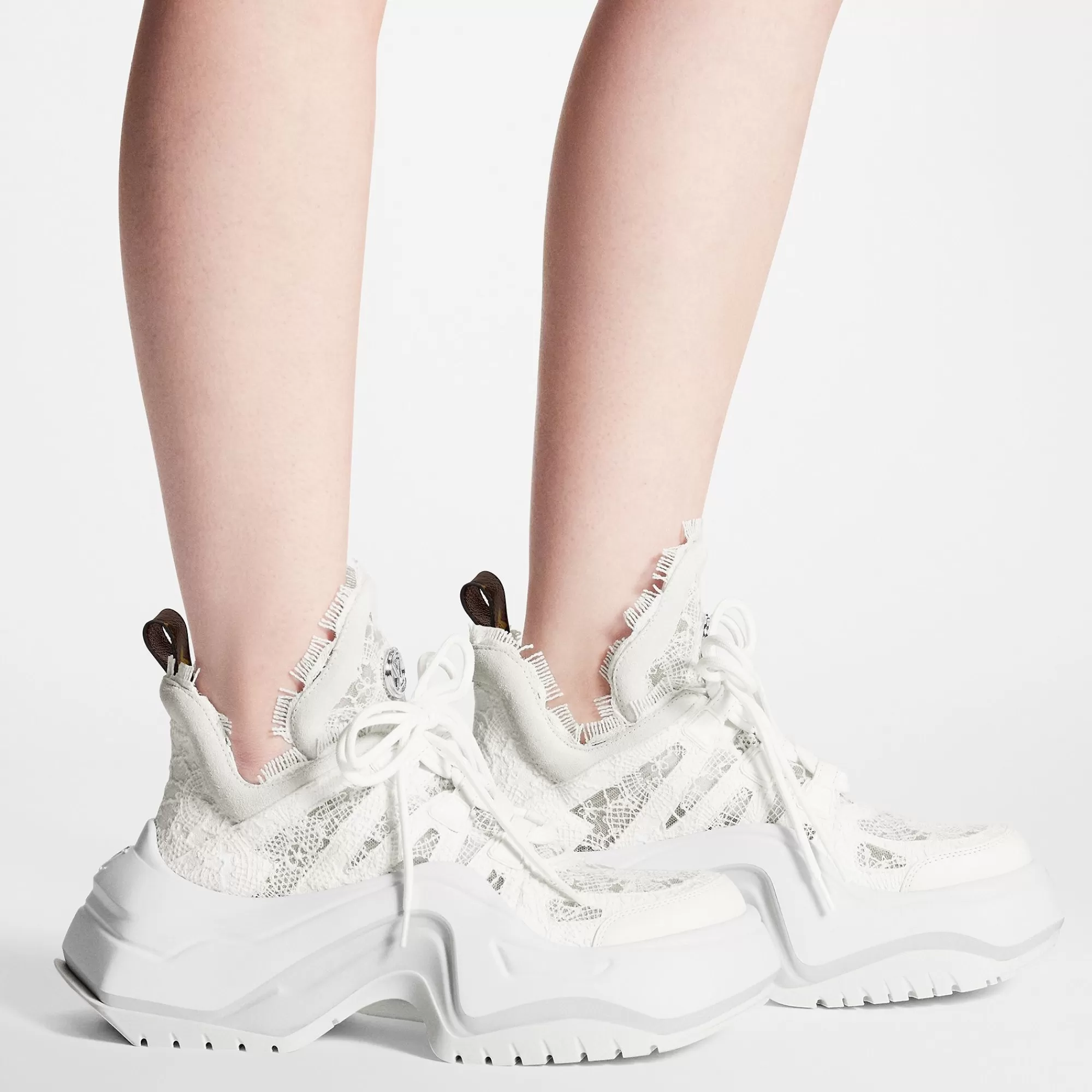 Shop Louis Vuitton Lv Archlight 2.0 Platform Sneaker White
