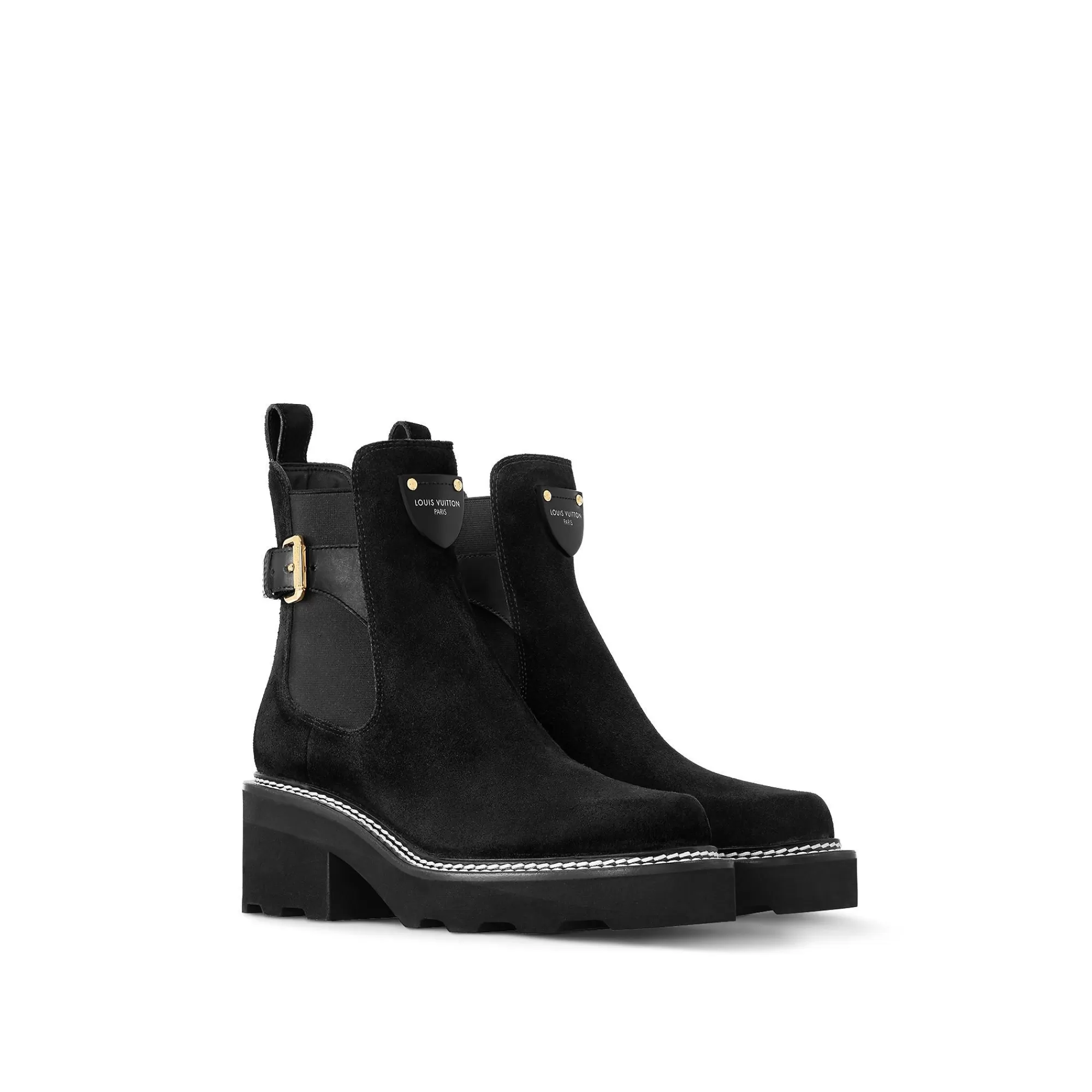 Outlet Louis Vuitton Lv Beaubourg Ankle Boot