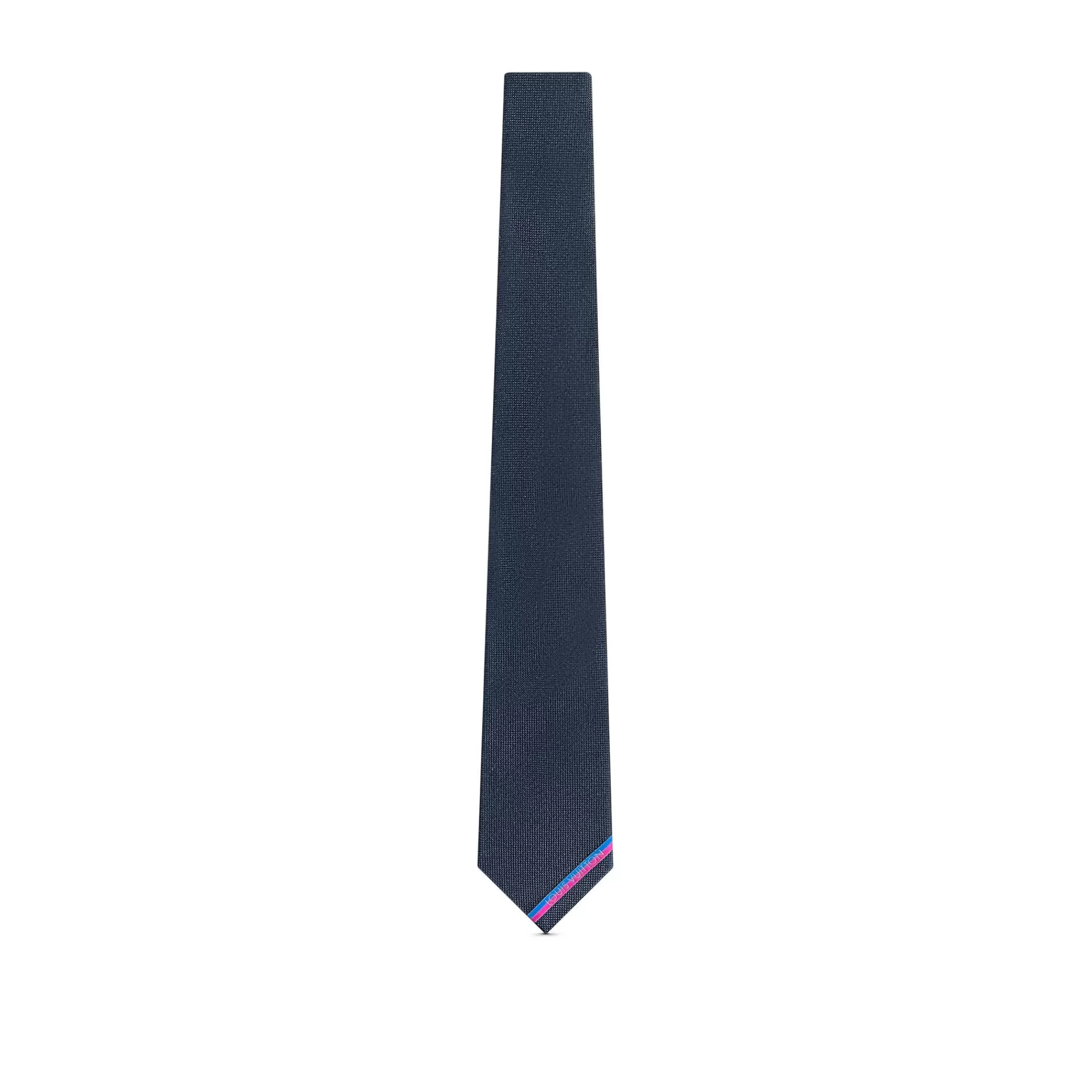 Cheap Louis Vuitton Lv Bottom Stripes Tie Navy Blue