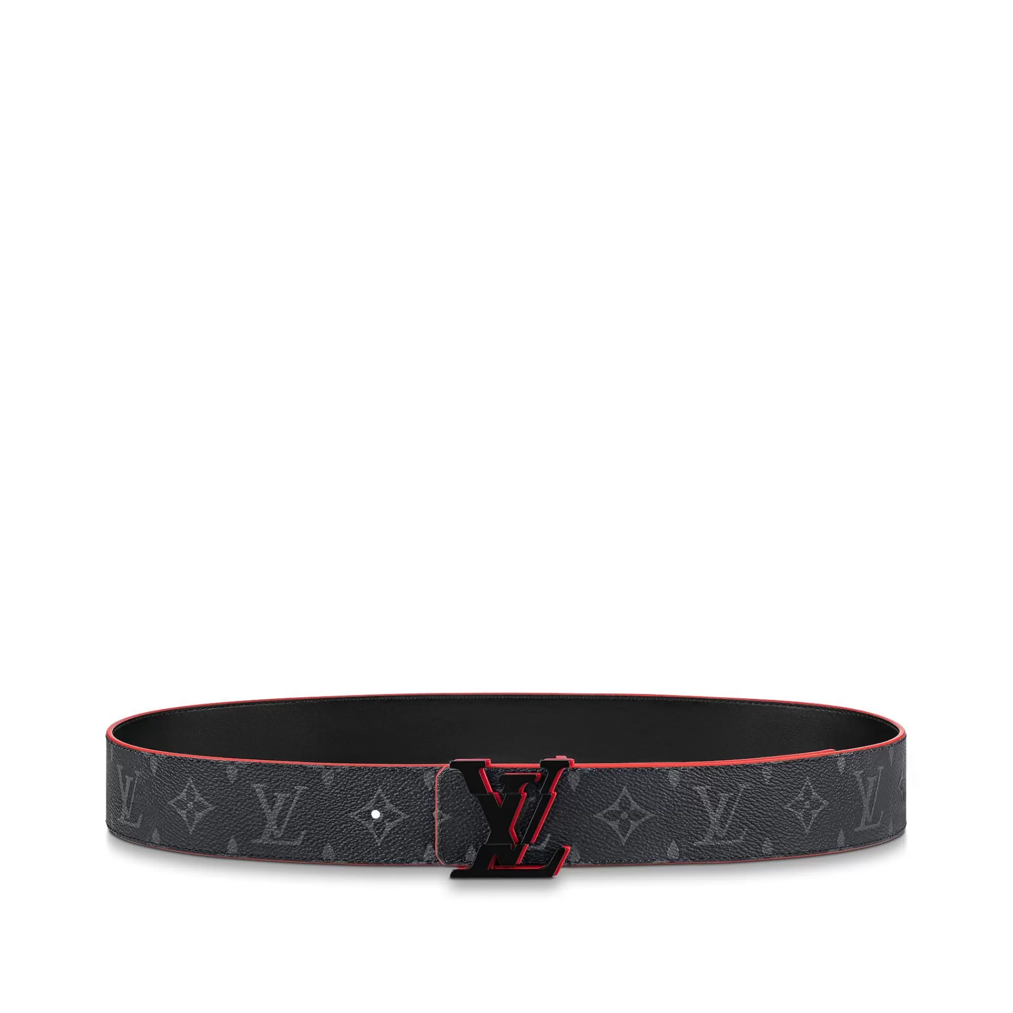 New Louis Vuitton Lv Broken 40Mm Reversible Belt Grey