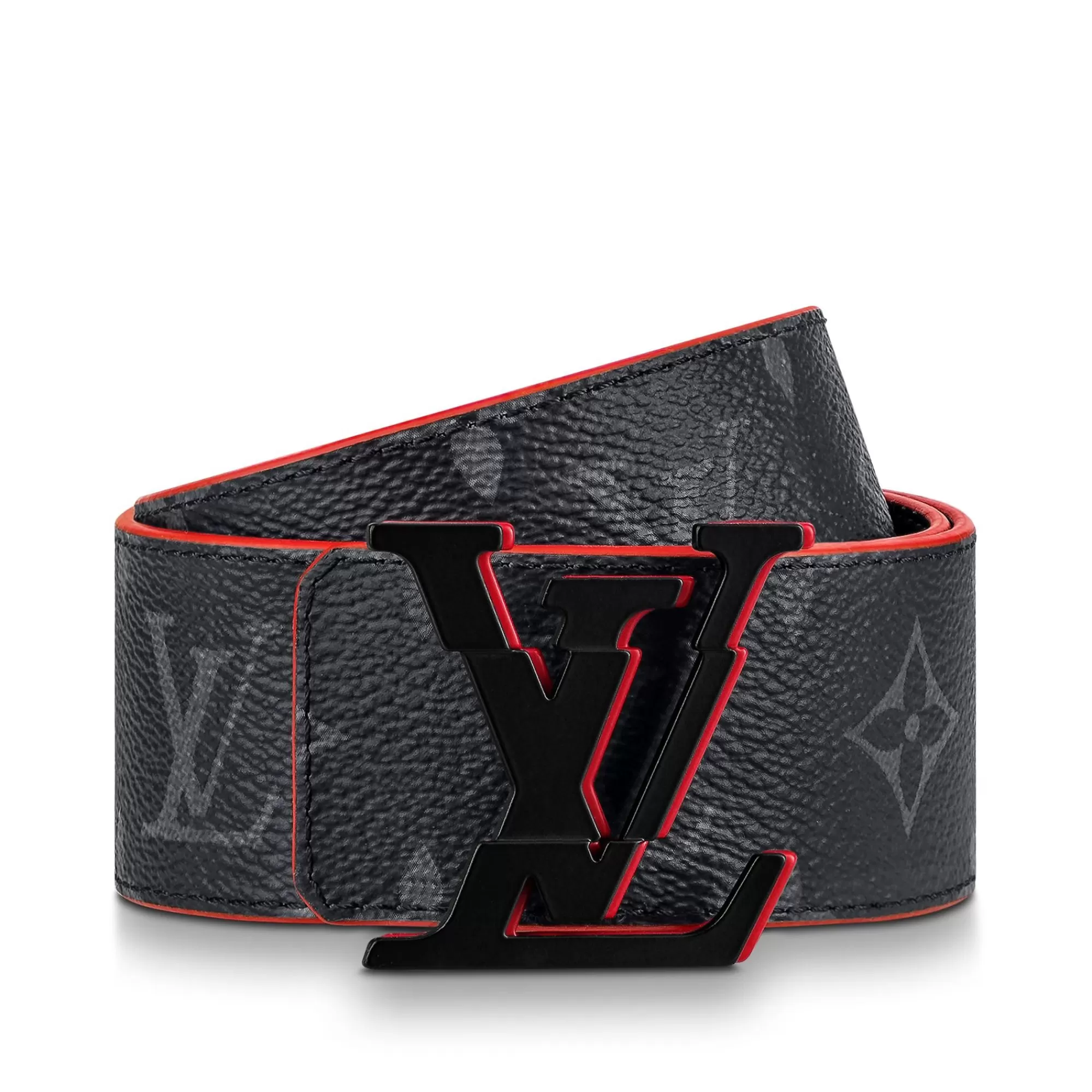 New Louis Vuitton Lv Broken 40Mm Reversible Belt Grey