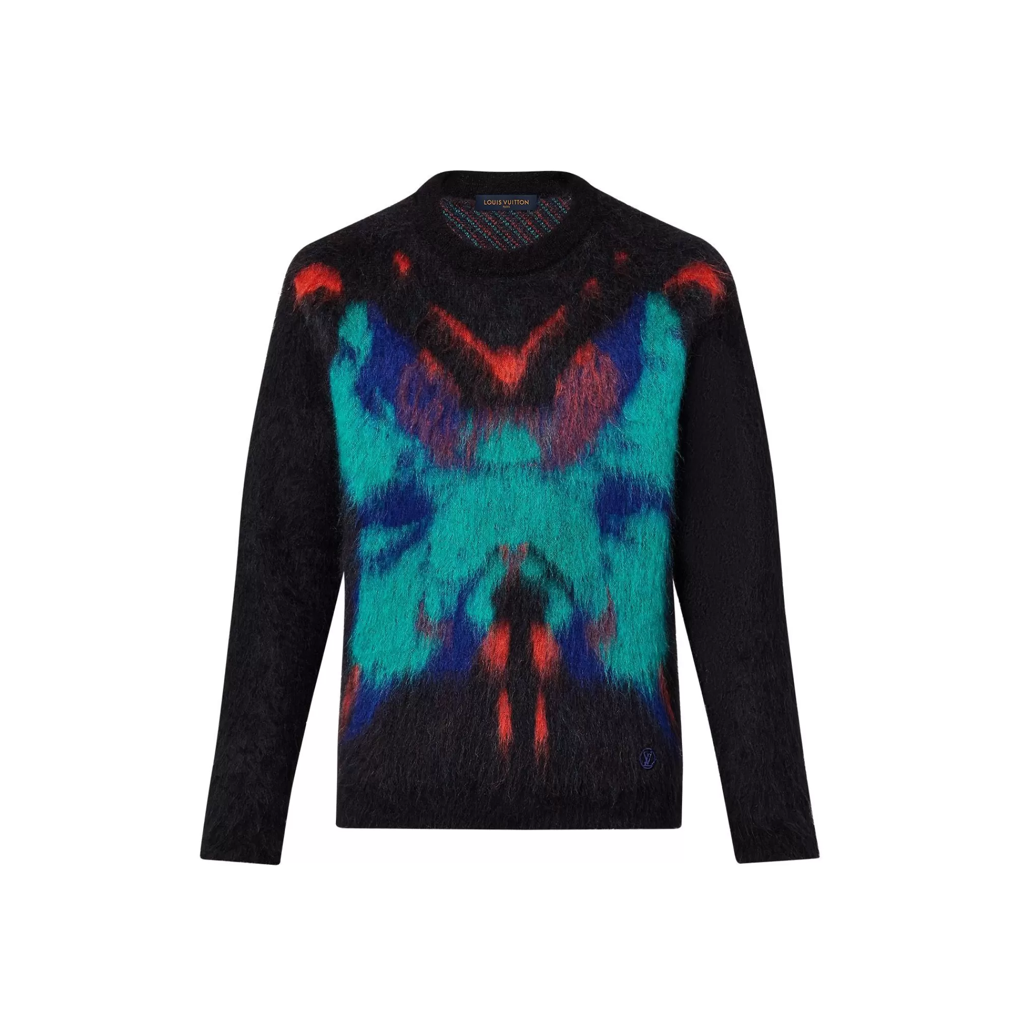 Shop Louis Vuitton Lv Butterflies Crewneck