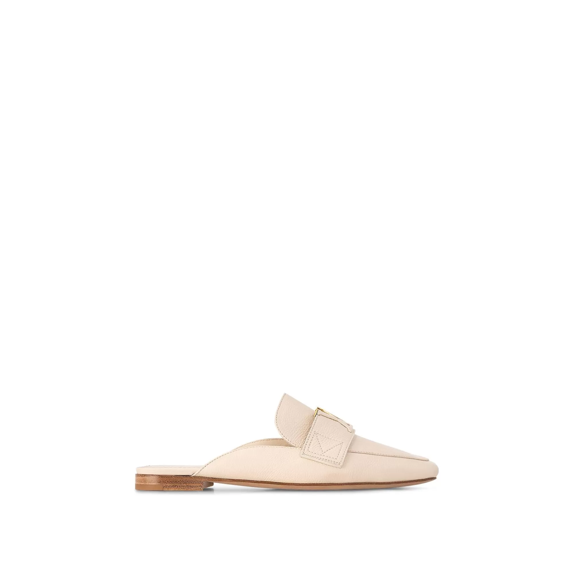 Cheap Louis Vuitton Lv Capri Open Back Loafer Ivory