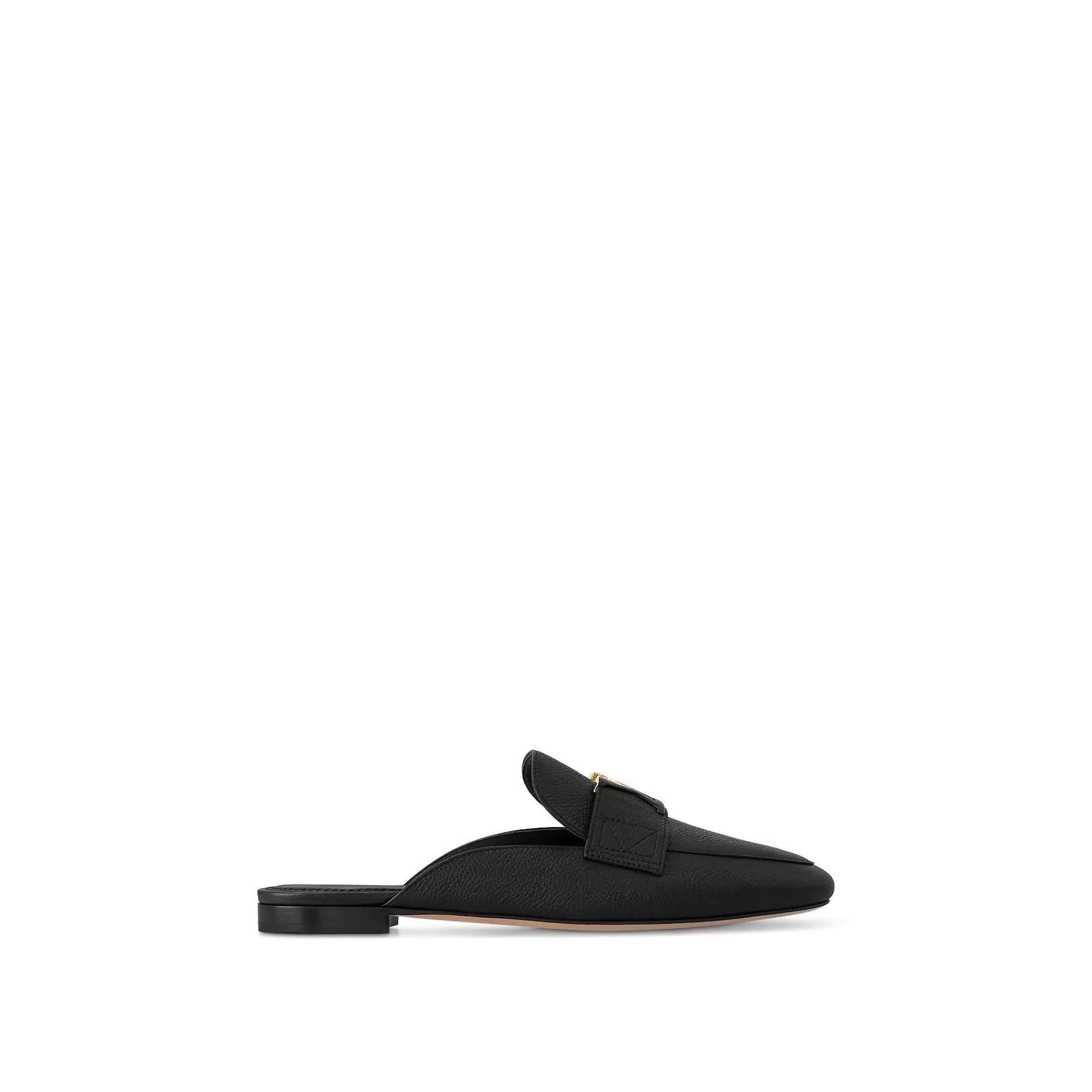 Cheap Louis Vuitton Lv Capri Open Back Loafer Black