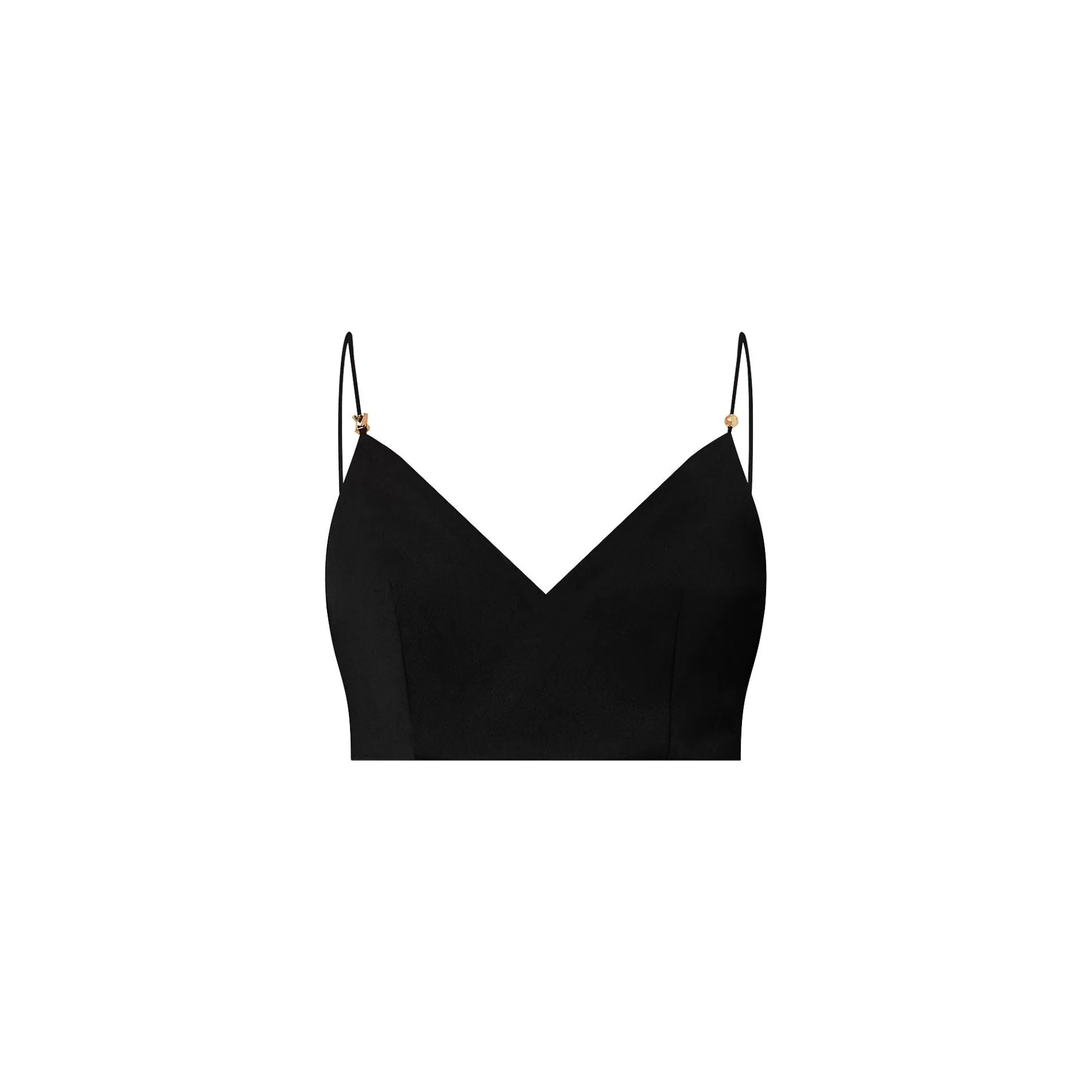 Hot Louis Vuitton Lv Charm Crop Top