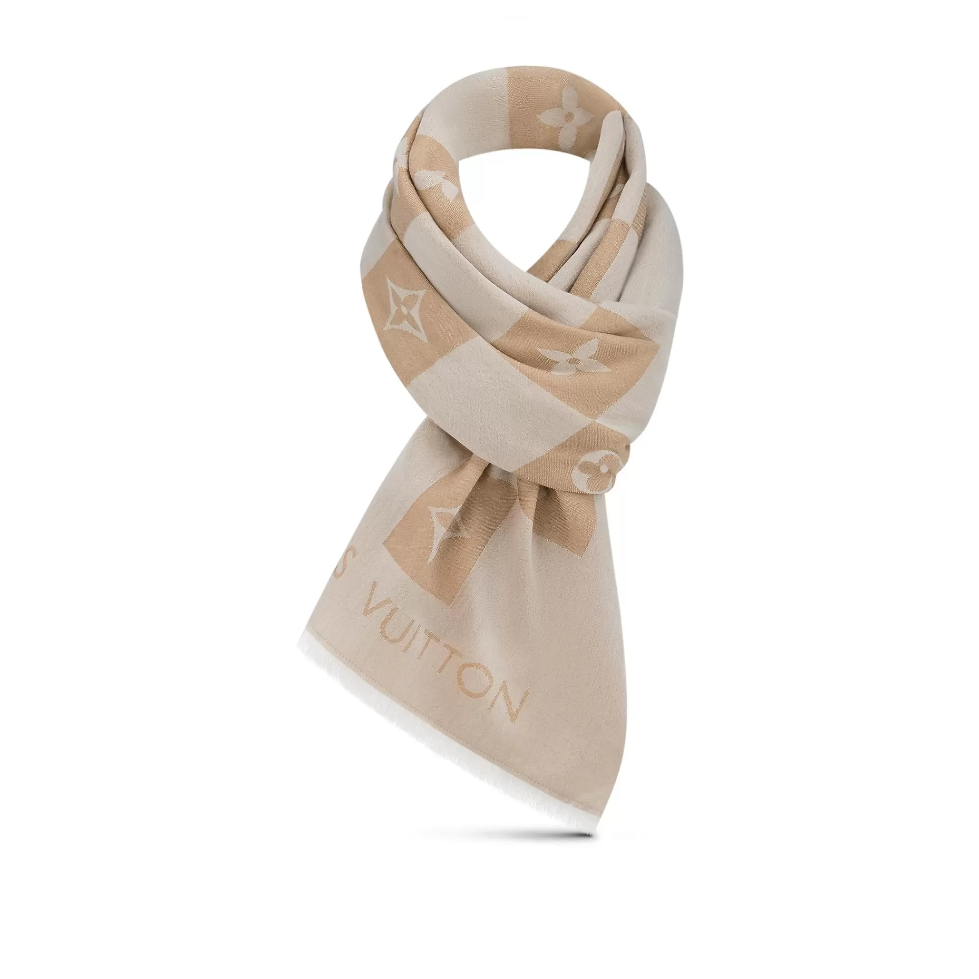 New Louis Vuitton Lv Checkmate Stole