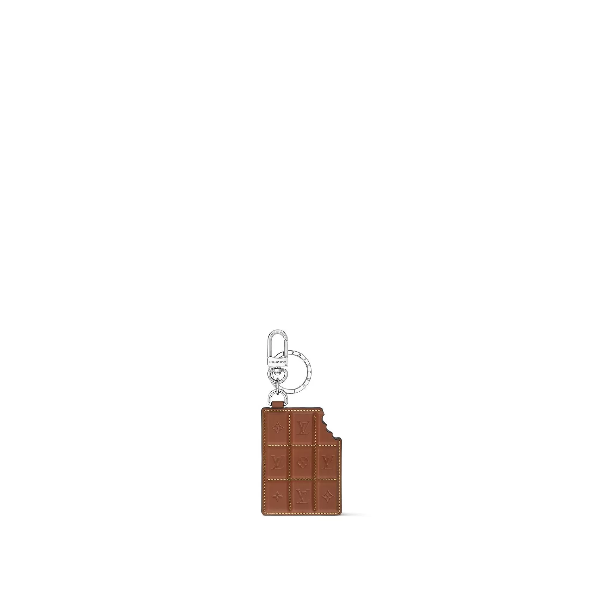 Flash Sale Louis Vuitton Lv Chocolate Bar Figurine Key Holder And Bag Charm