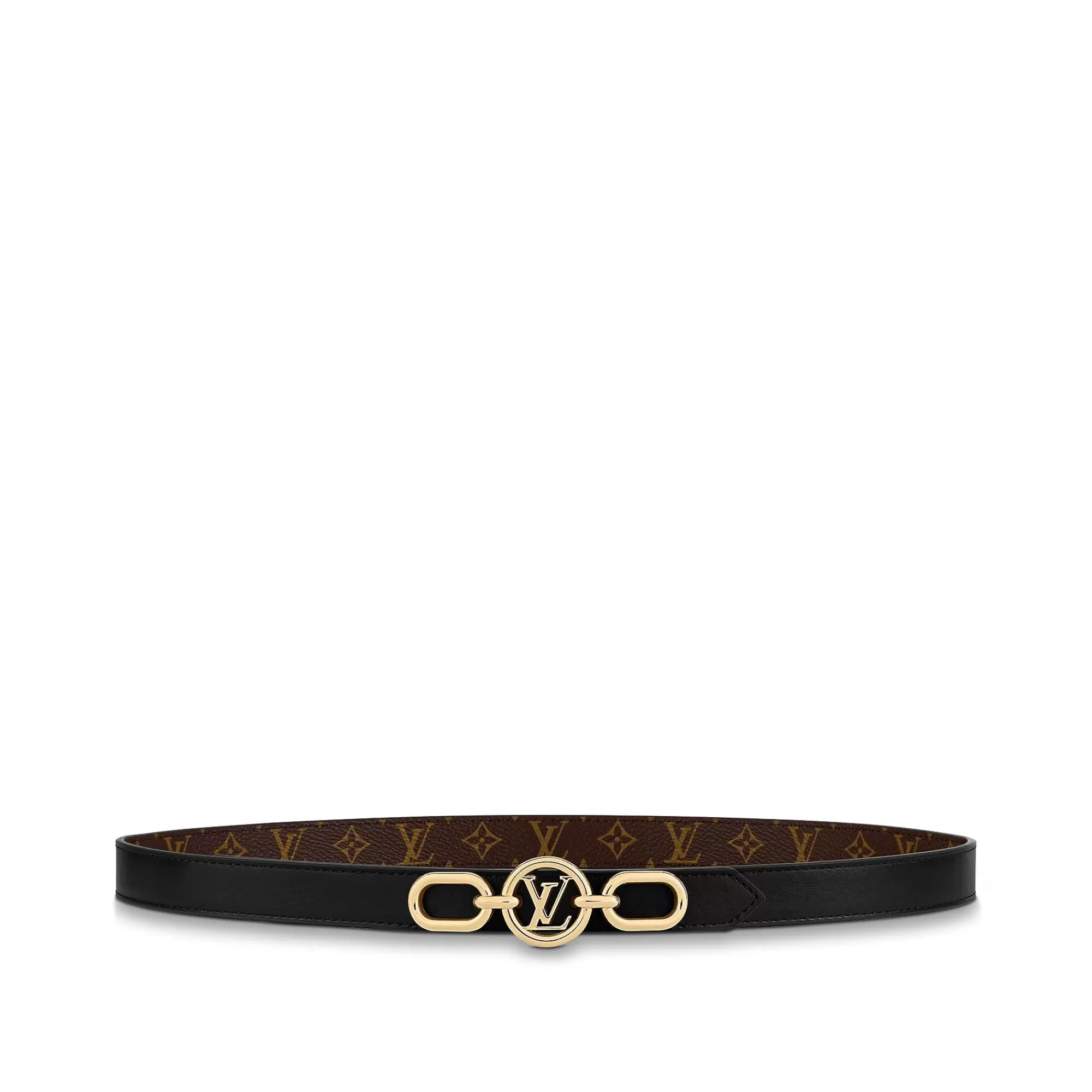 Discount Louis Vuitton Lv Circle Prime 20Mm Reversible Belt Black