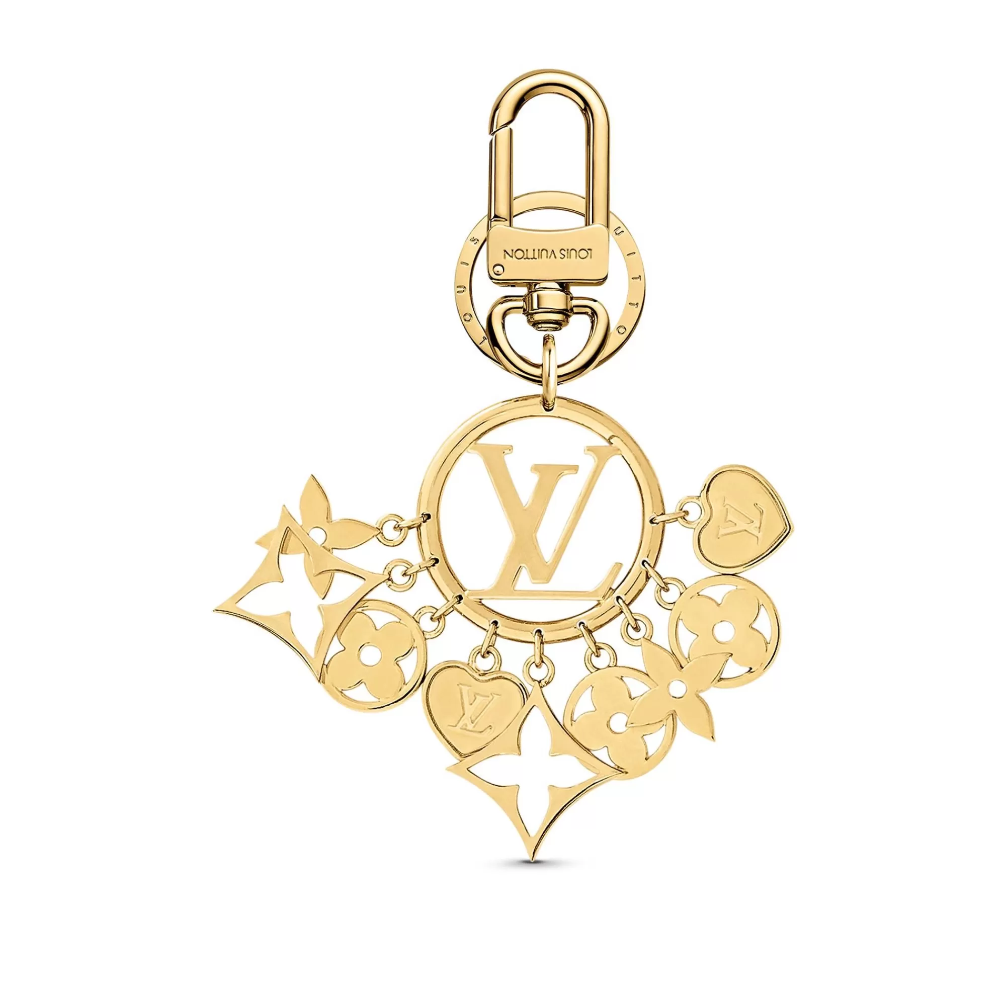 New Louis Vuitton Lv Circle Twinkling Keyring And Bag Charm