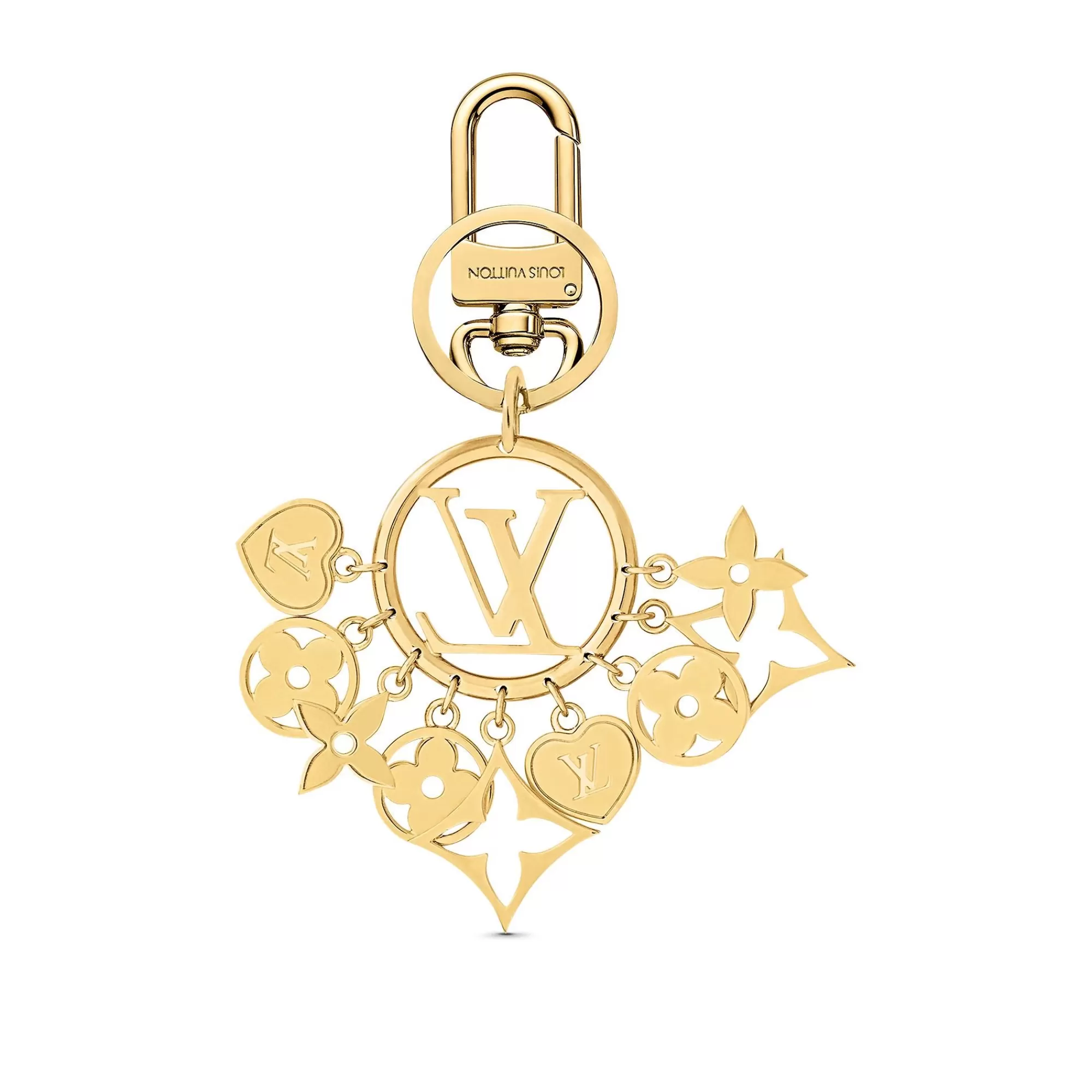 New Louis Vuitton Lv Circle Twinkling Keyring And Bag Charm