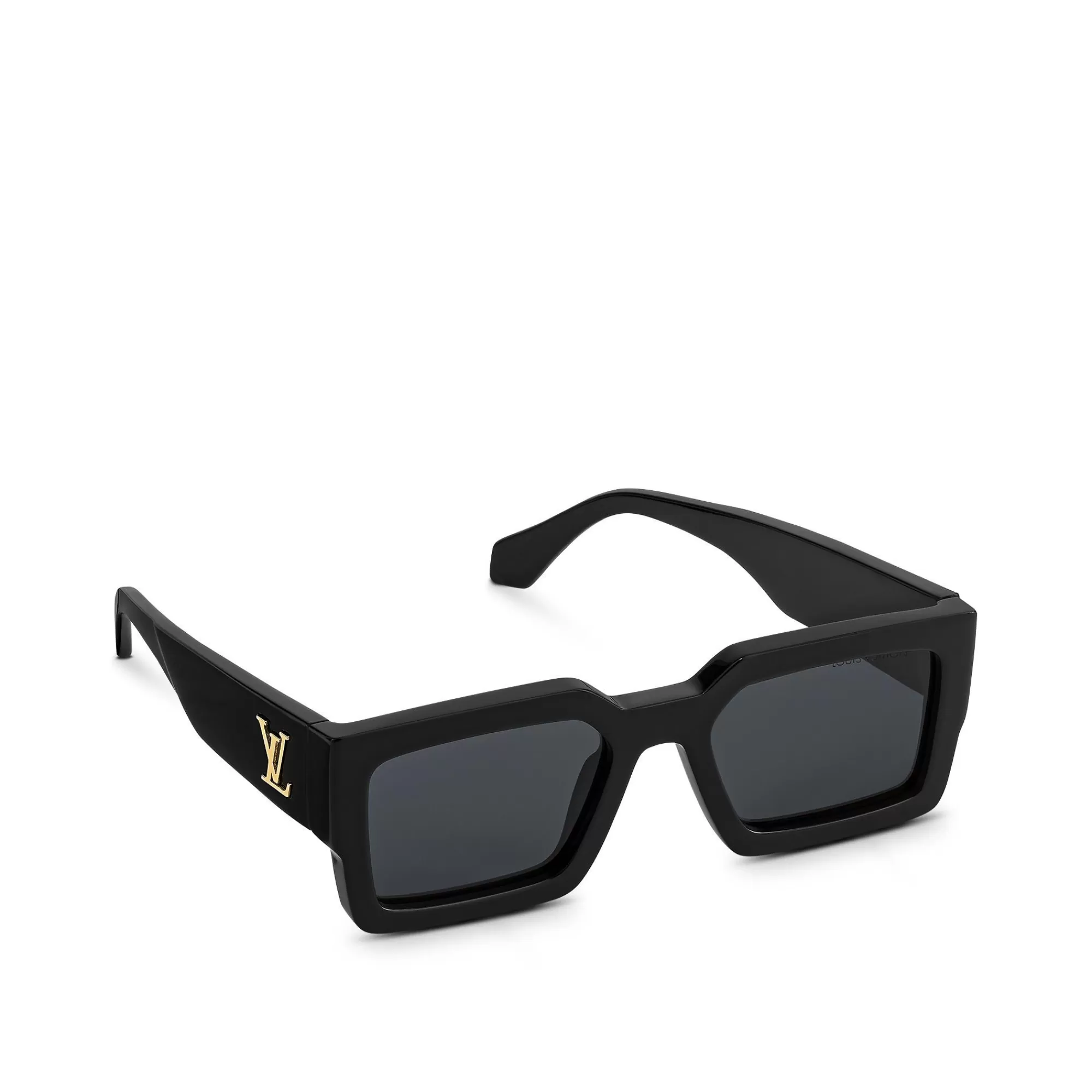 Outlet Louis Vuitton Lv Clash Square Sunglasses Black