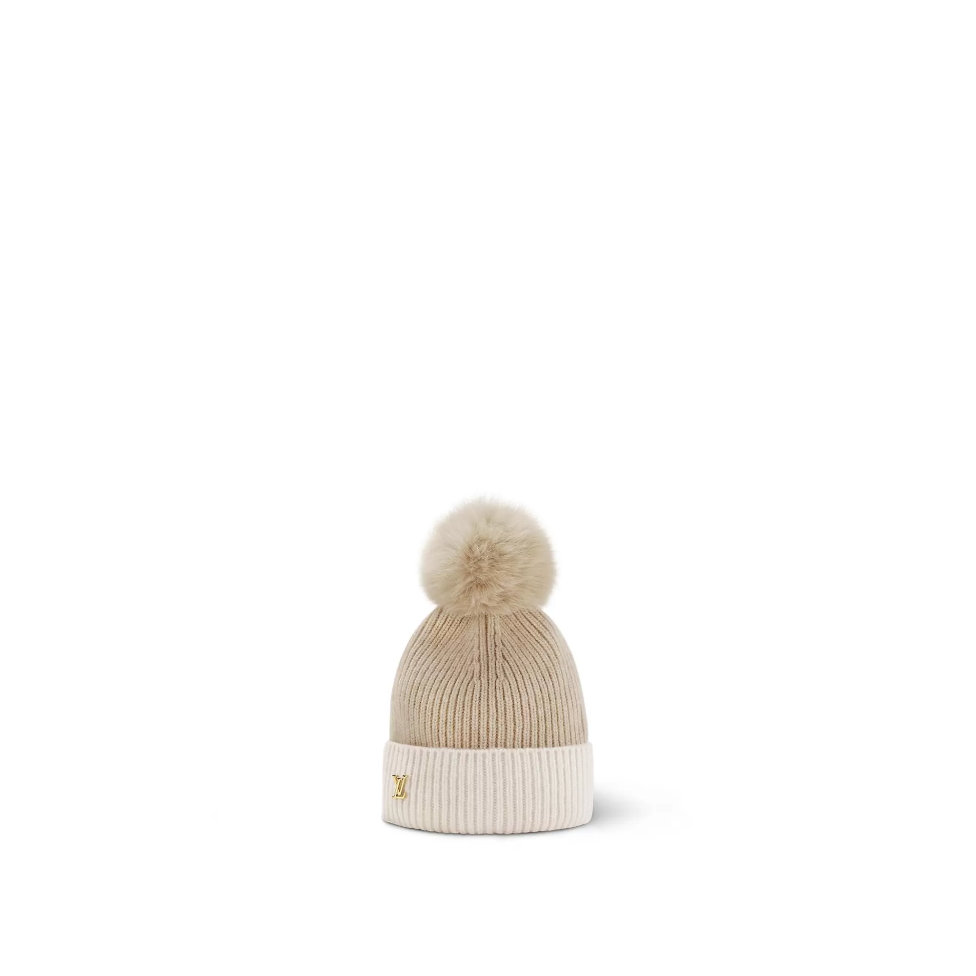 Outlet Louis Vuitton Lv Cold Spark Beanie Beige