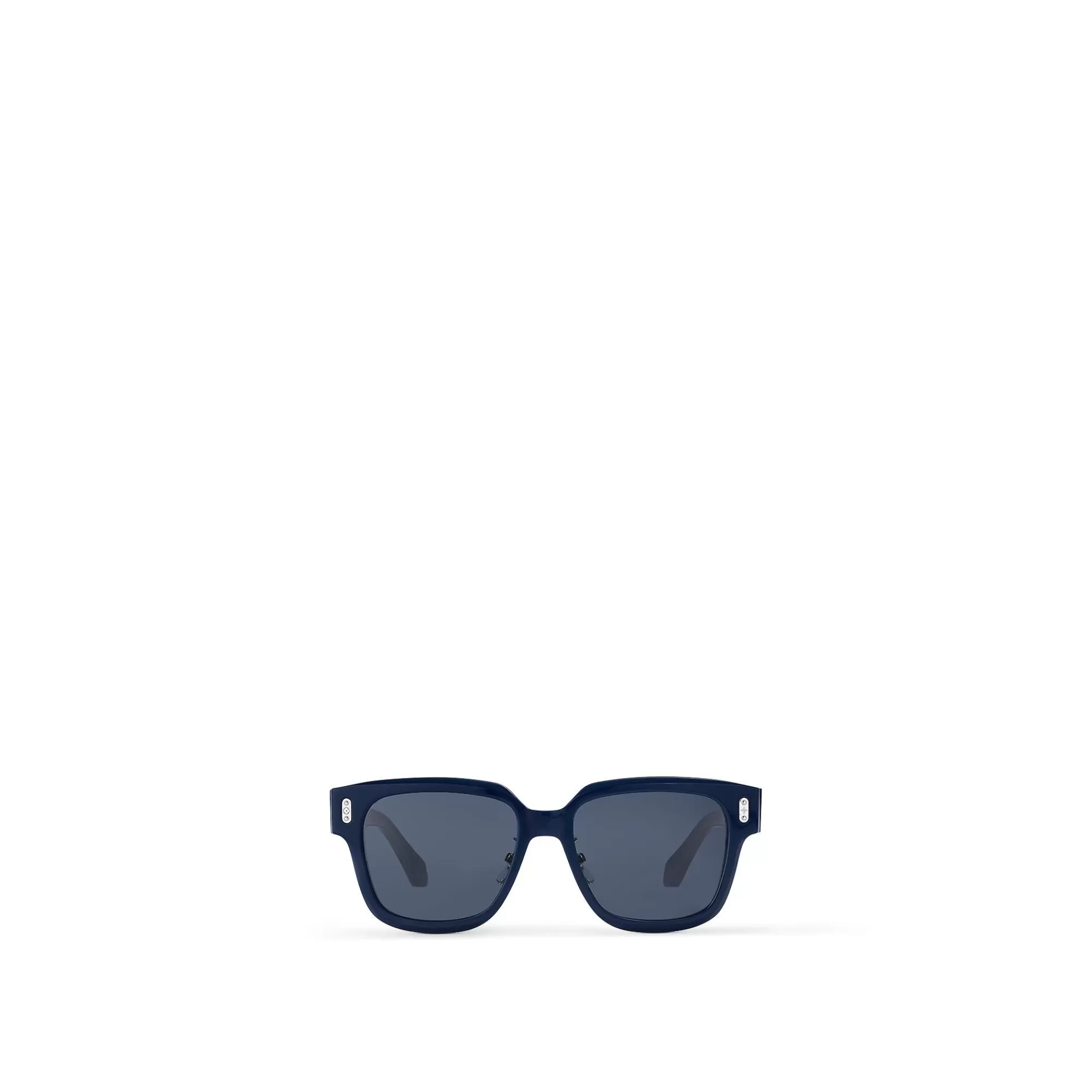Outlet Louis Vuitton Lv Confidence Square Sunglasses Navy Blue