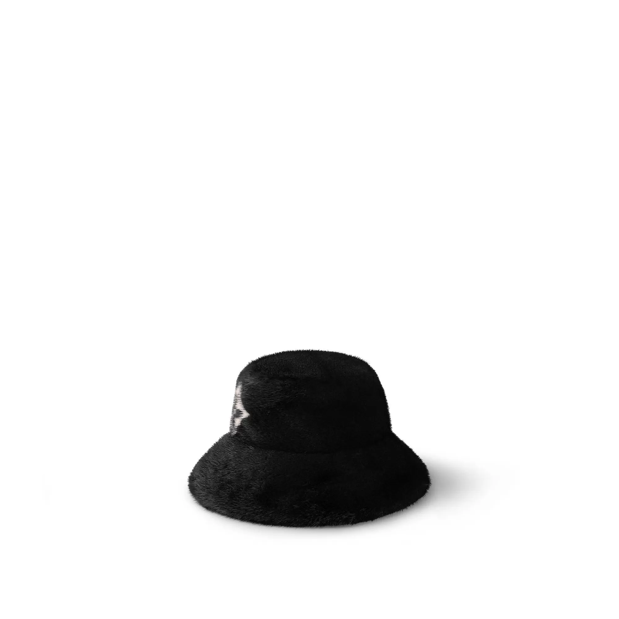 Shop Louis Vuitton Lv Cosy Mink Fur Bucket Hat