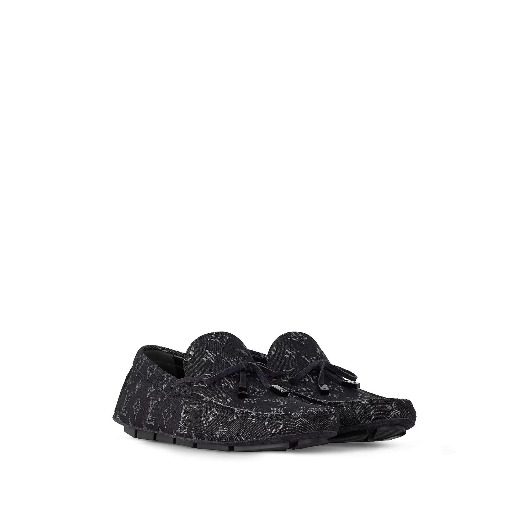 Discount Louis Vuitton Lv Driver Moccasin Black