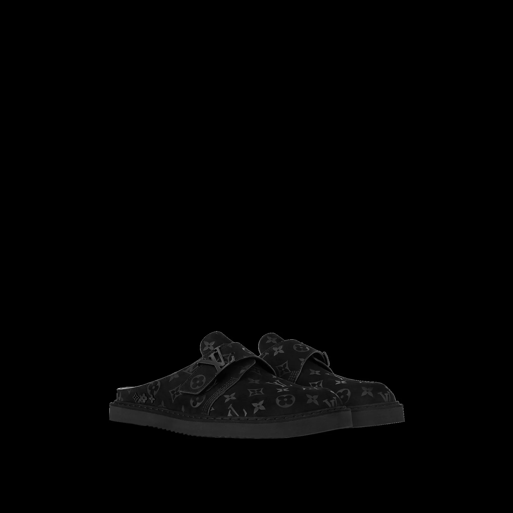 Discount Louis Vuitton Lv Easy Mule Black