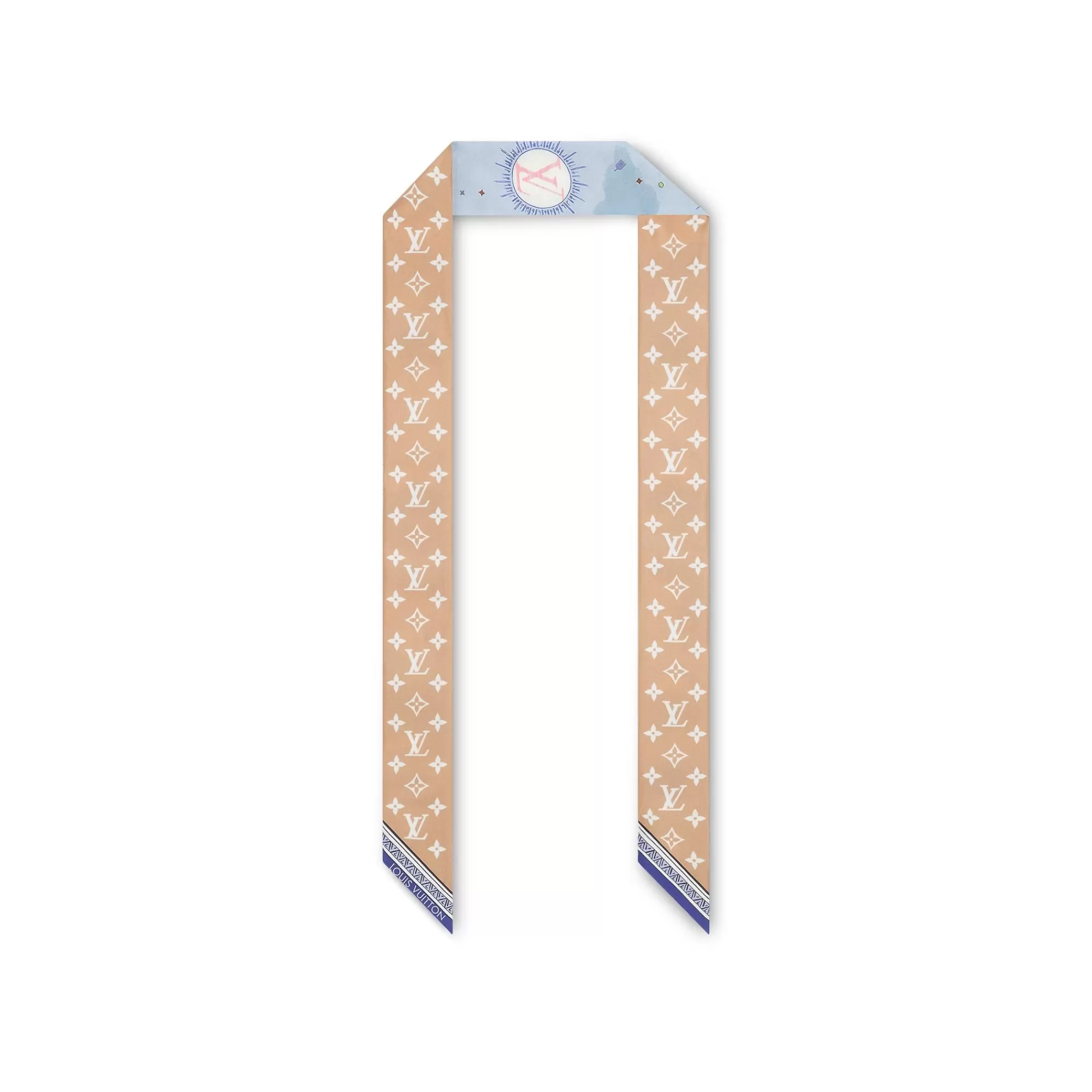 Clearance Louis Vuitton Lv Eclipse Bandeau Light Blue