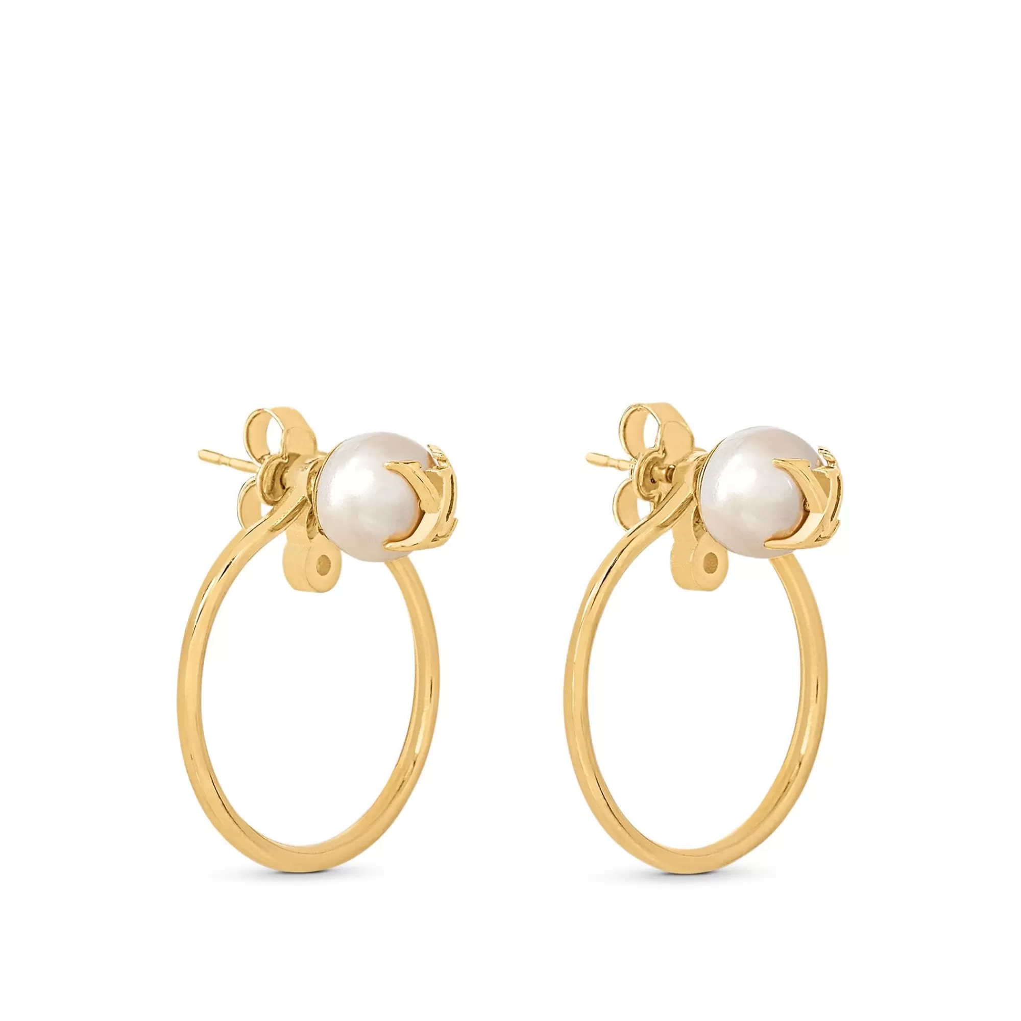 Cheap Louis Vuitton Lv Eclipse Pearls Earrings