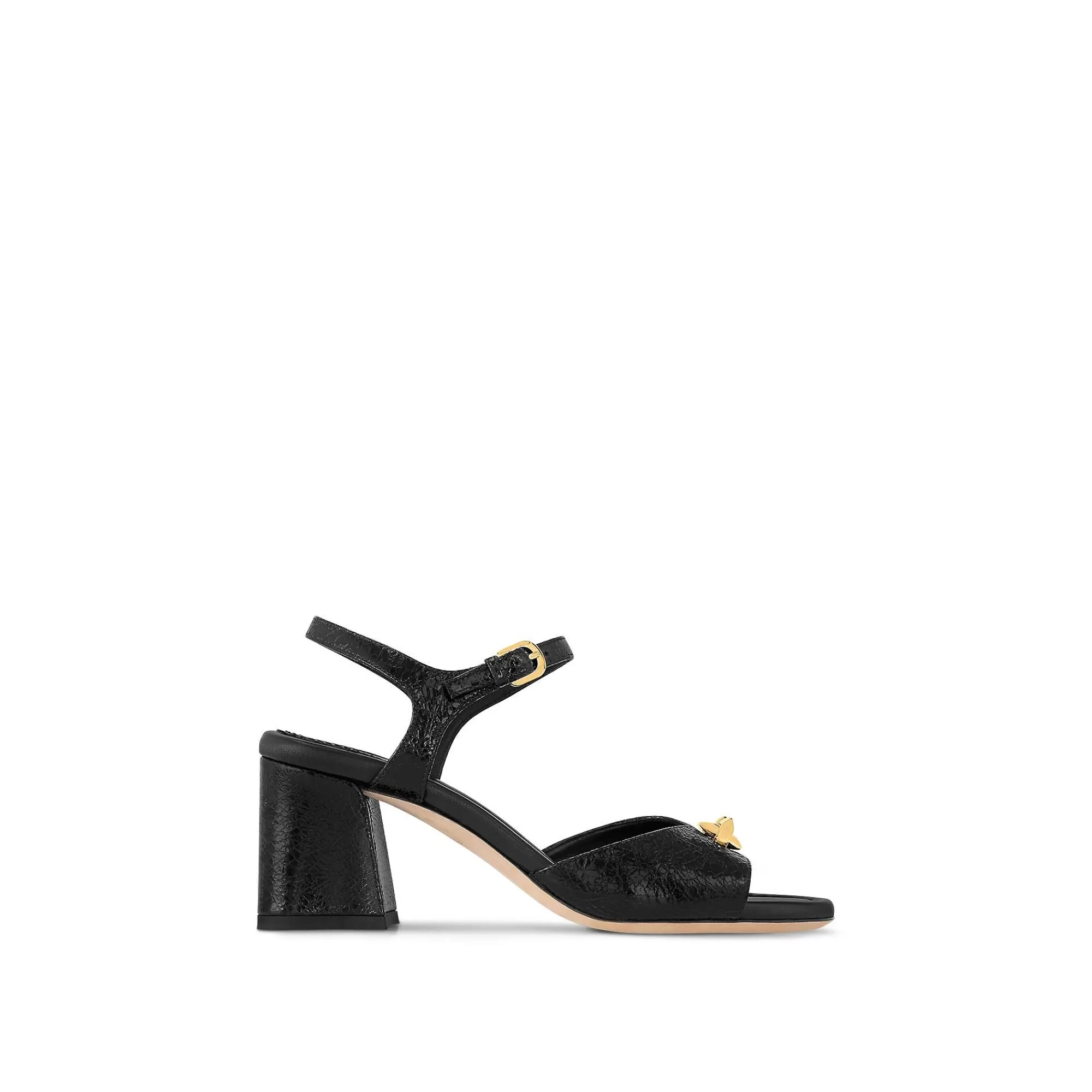 Best Sale Louis Vuitton Lv Edge Sandal Black