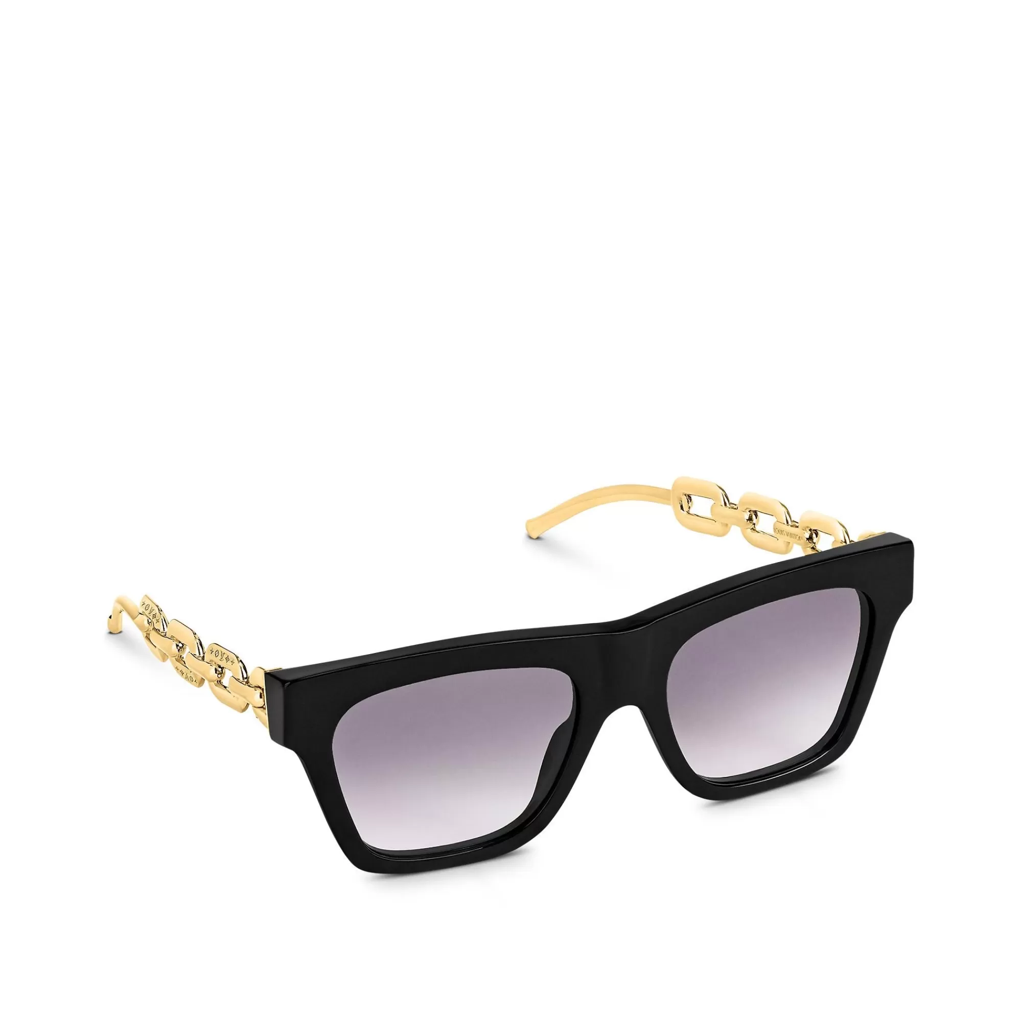 Shop Louis Vuitton Lv Edge Square Sunglasses