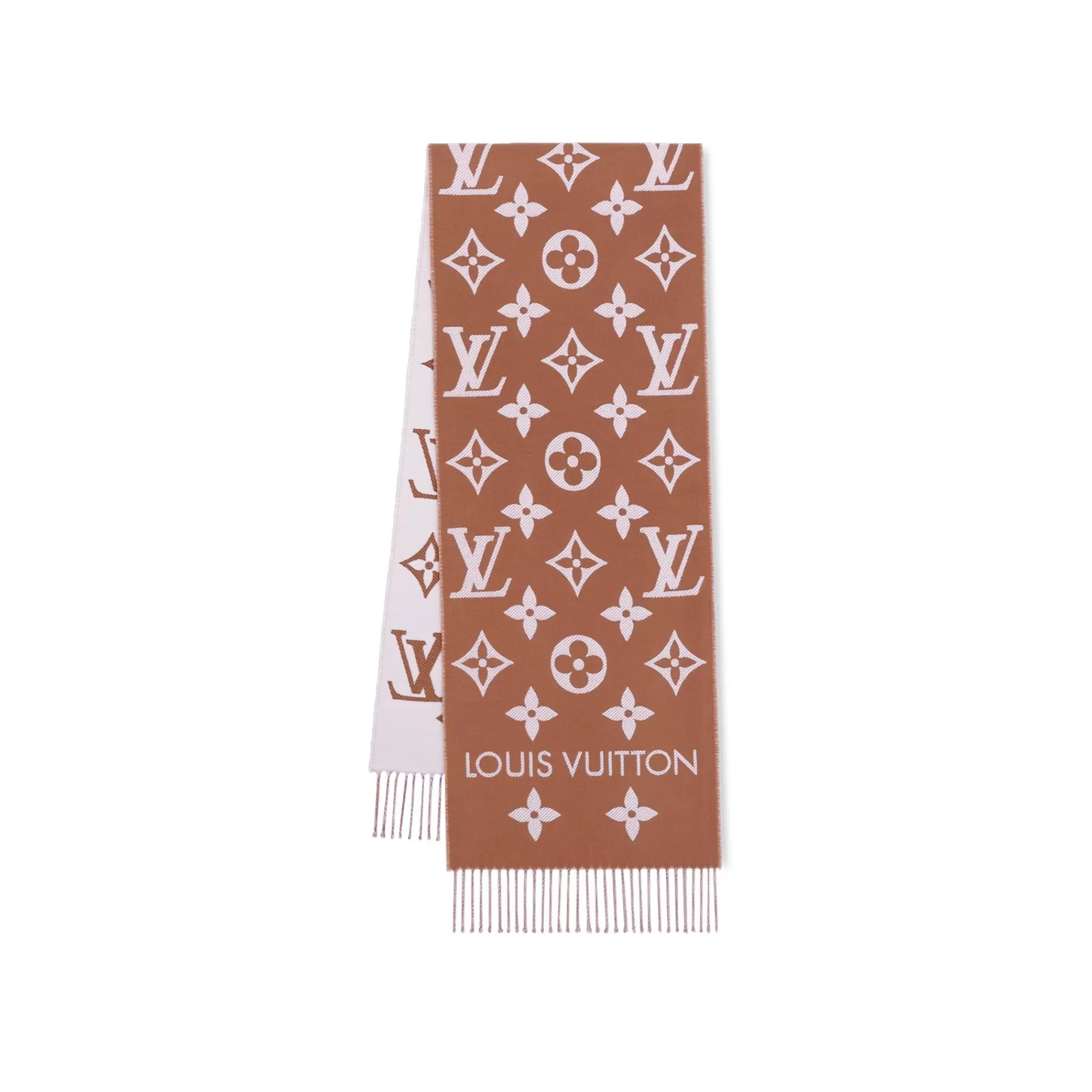 Cheap Louis Vuitton Lv Essential Scarf Hazelnut