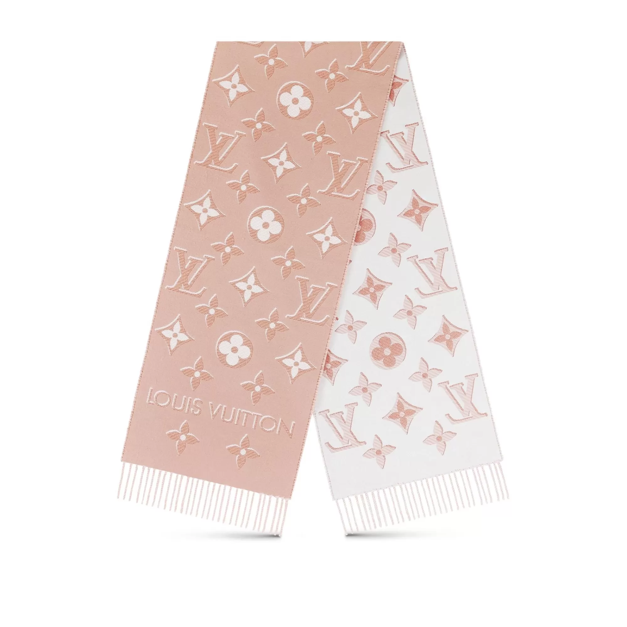 Hot Louis Vuitton Lv Essential Shine Scarf Pink