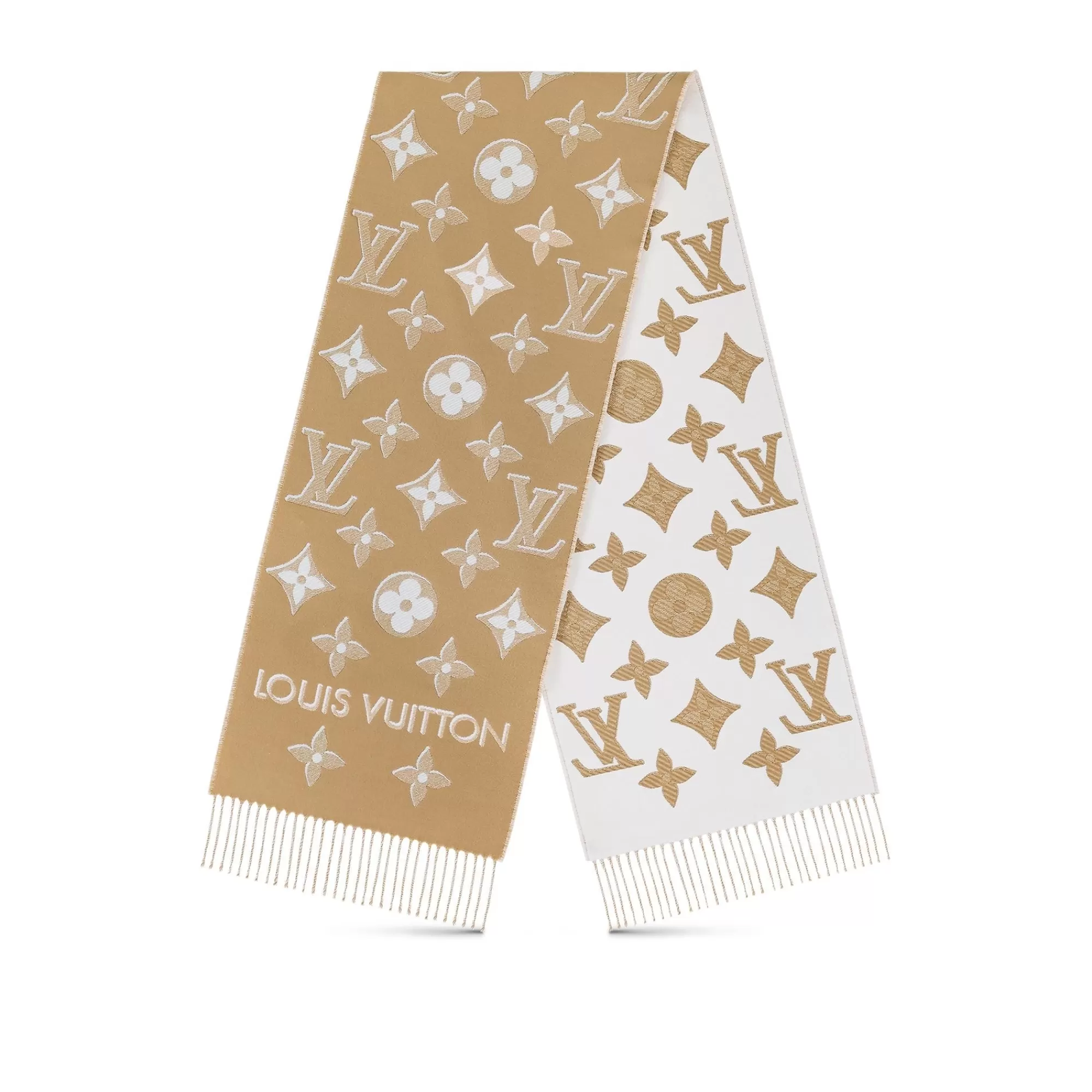 Cheap Louis Vuitton Lv Essential Shine Scarf Beige