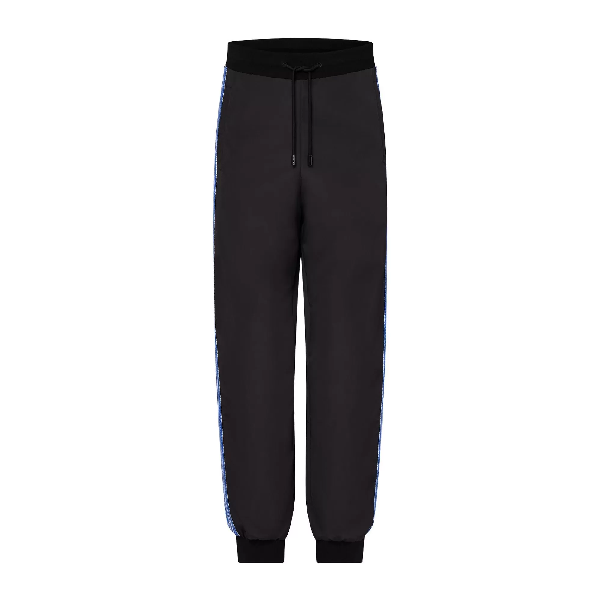 Shop Louis Vuitton Lv Fair Isle Stripes Nylon Jogpants