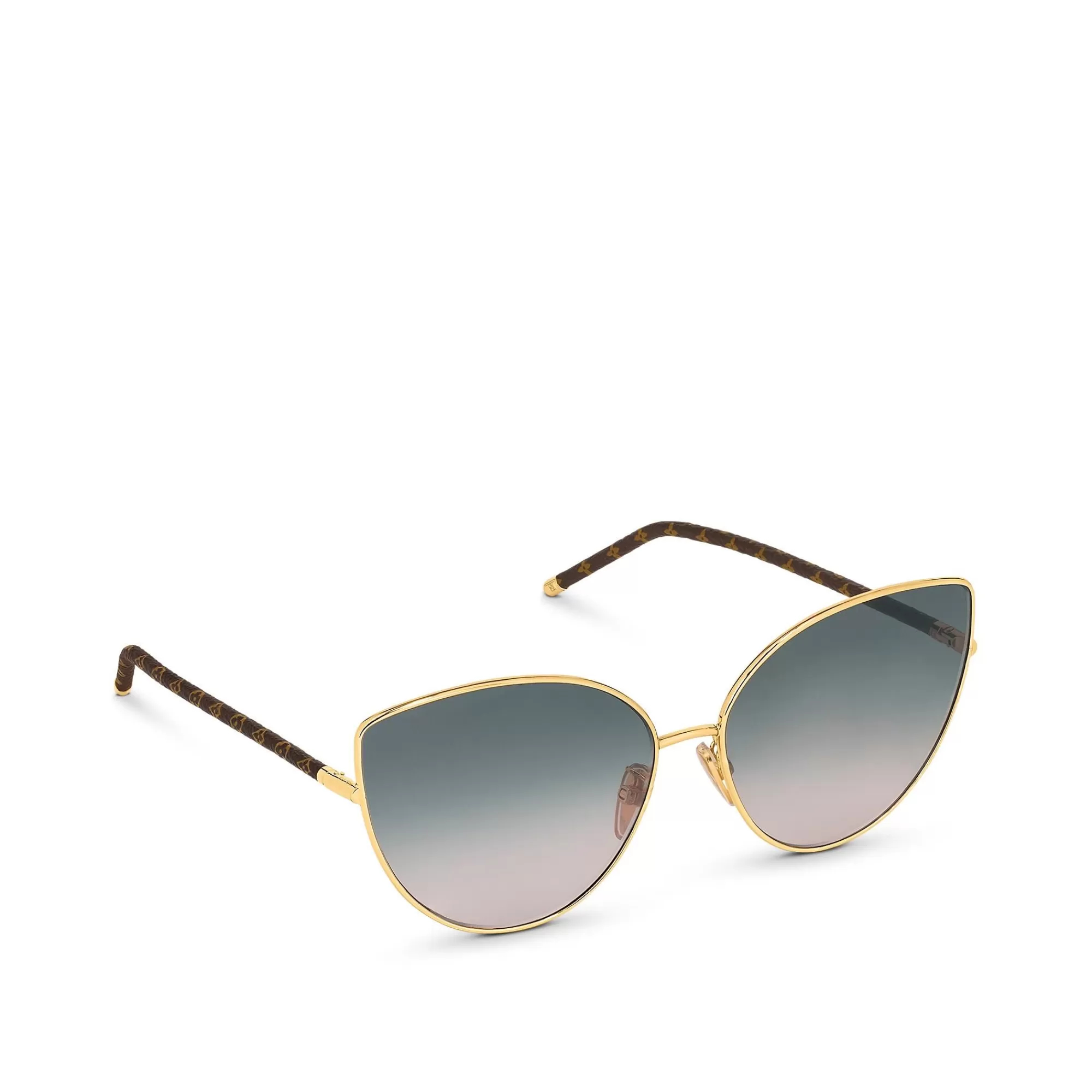 Shop Louis Vuitton Lv First Metal Cat Eye Sunglasses