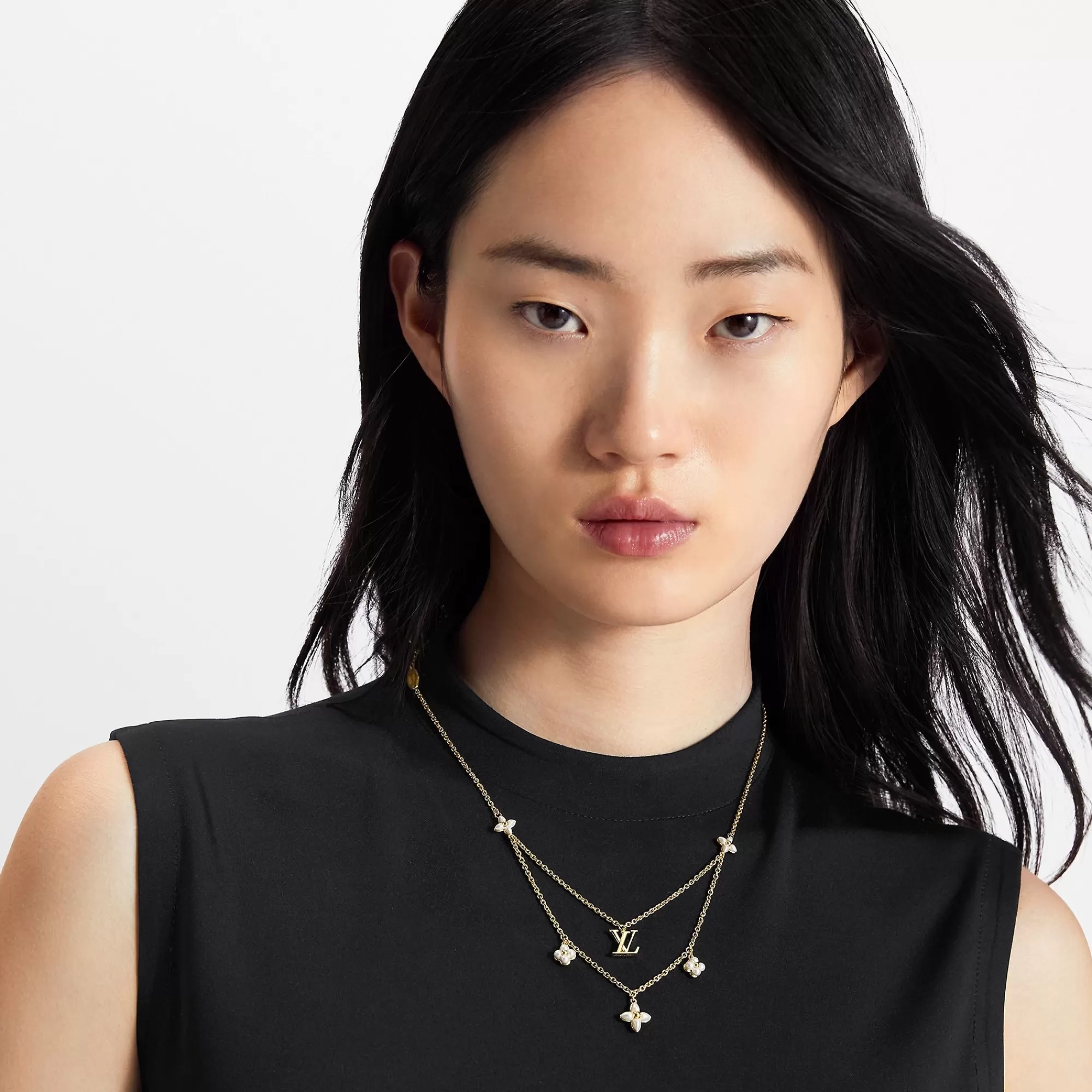 Best Louis Vuitton Lv Floragram Necklace