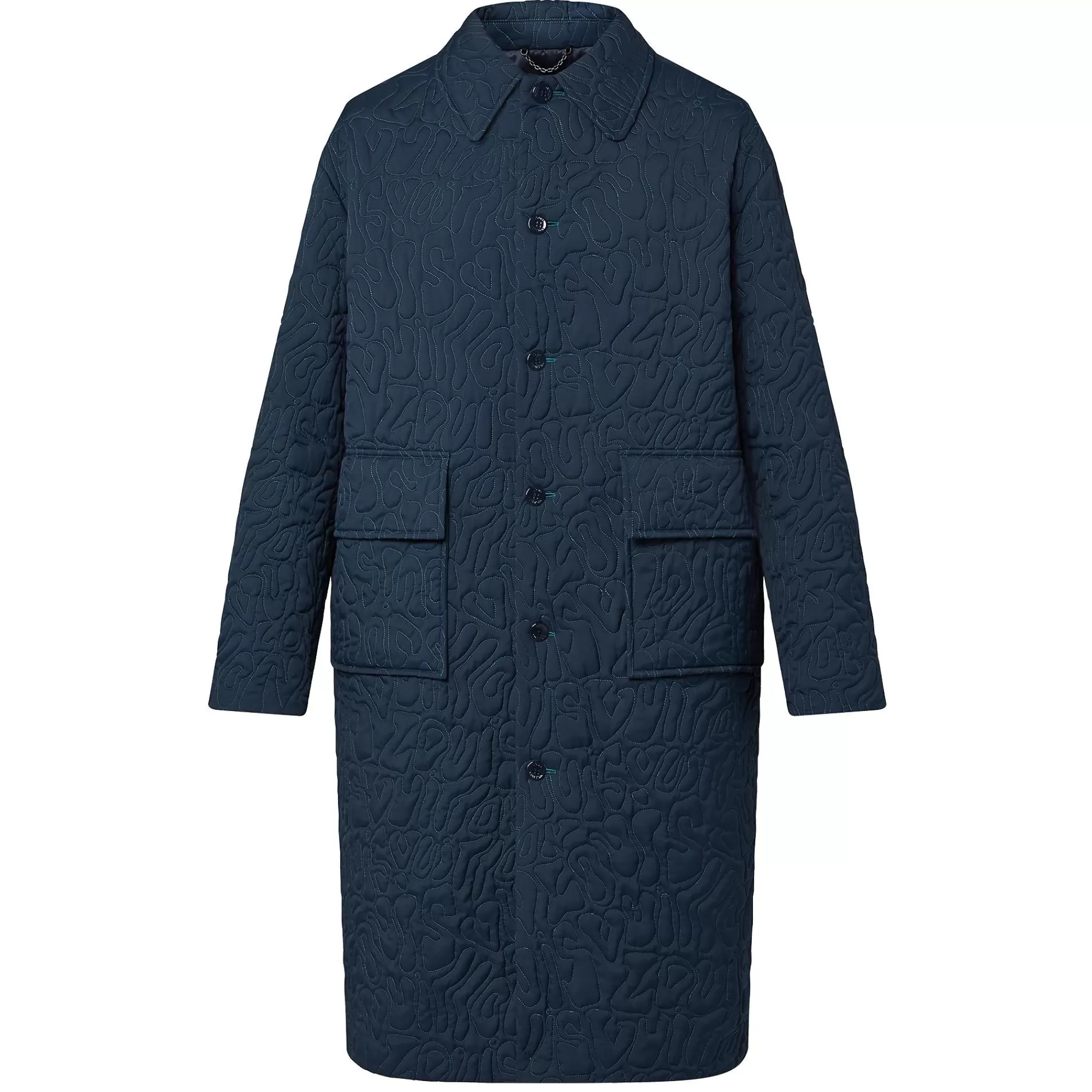 Cheap Louis Vuitton Lv Graphic Light Padded Coat