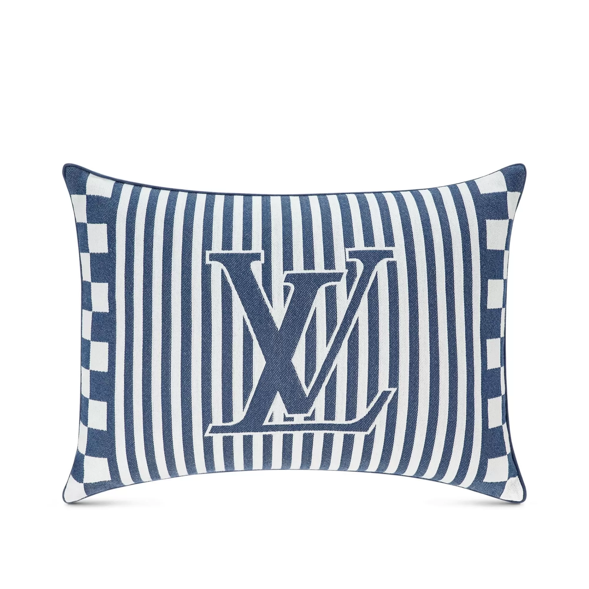Flash Sale Louis Vuitton Lv Graphical Beach Cushion Blue