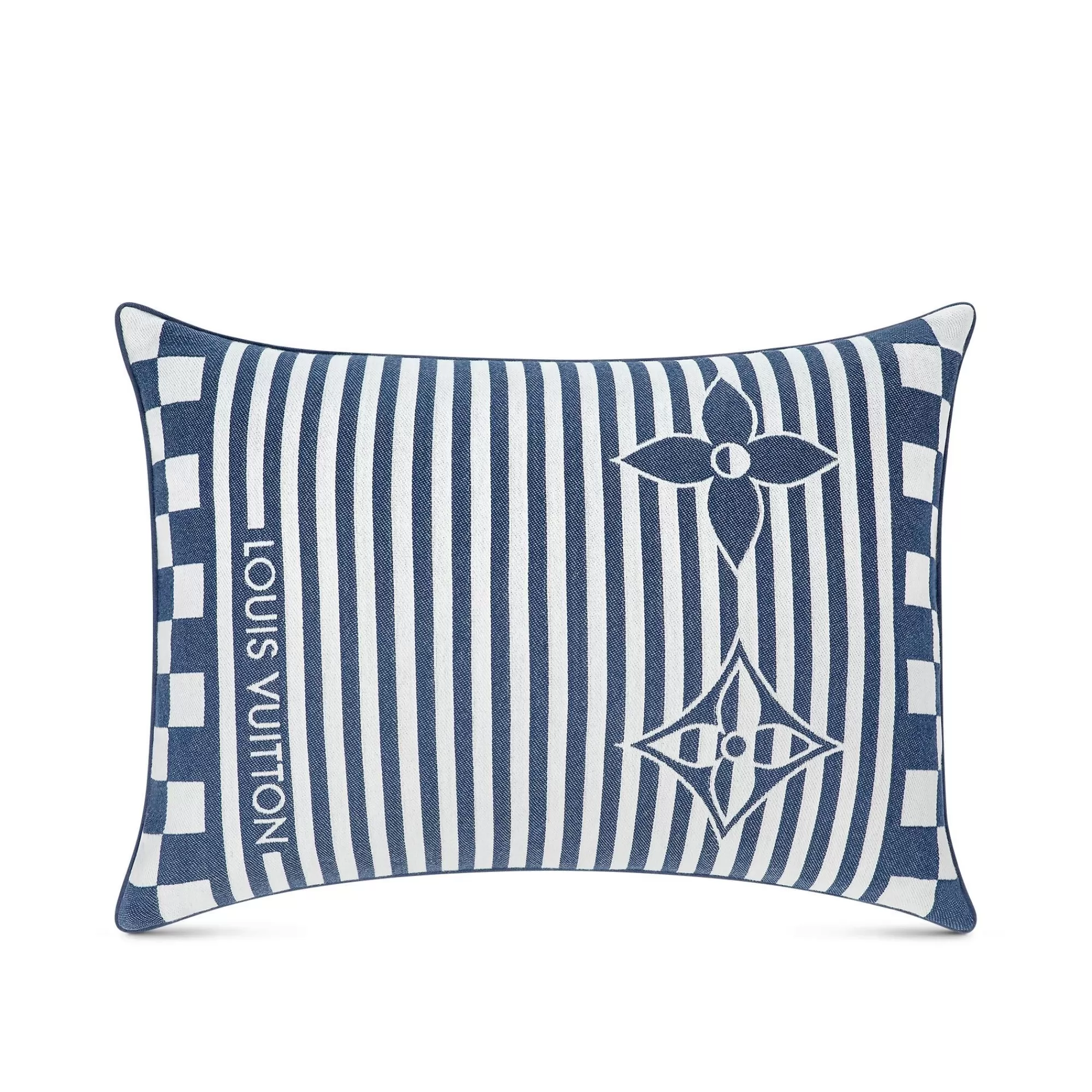 Flash Sale Louis Vuitton Lv Graphical Beach Cushion Blue
