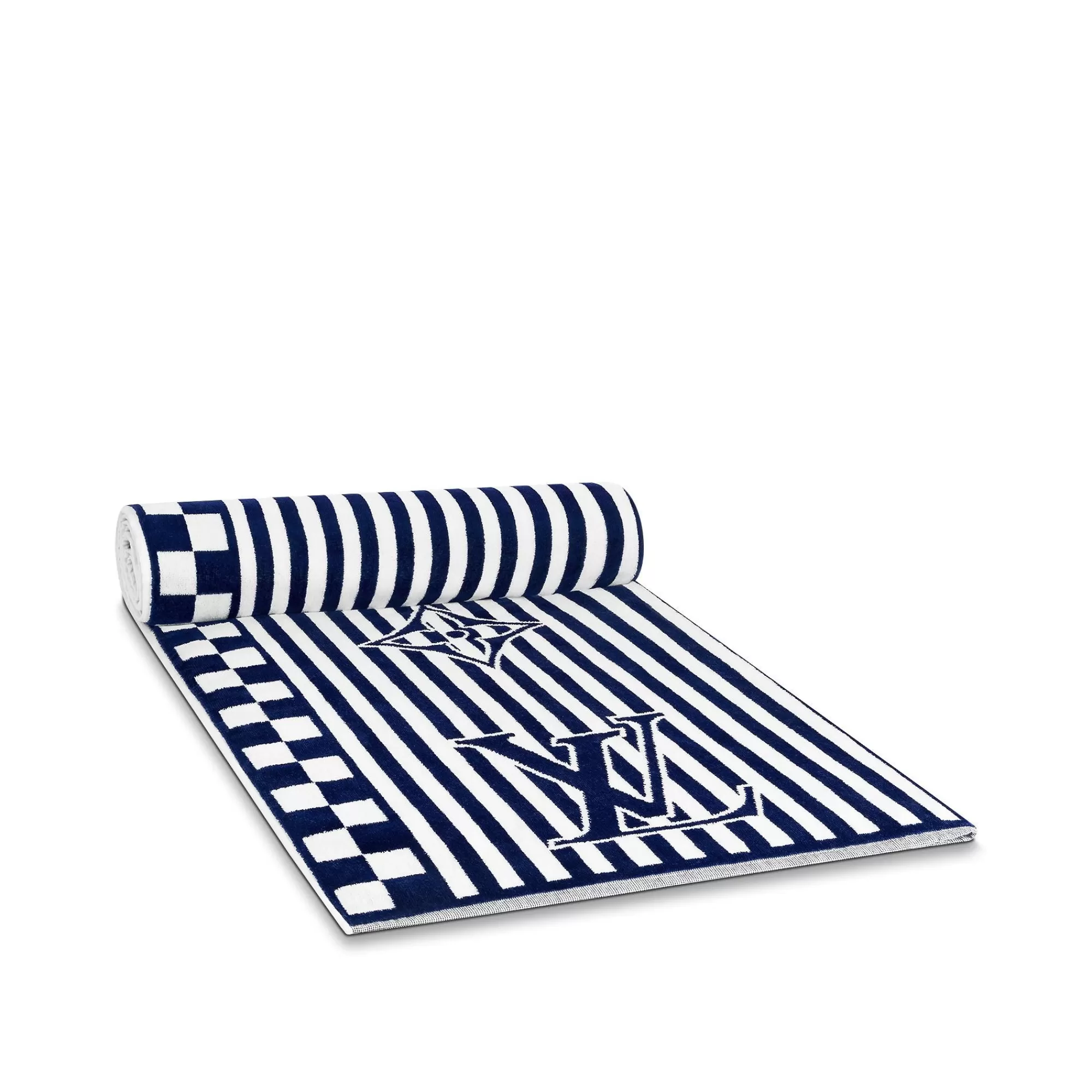 Shop Louis Vuitton Lv Graphical Beach Towel
