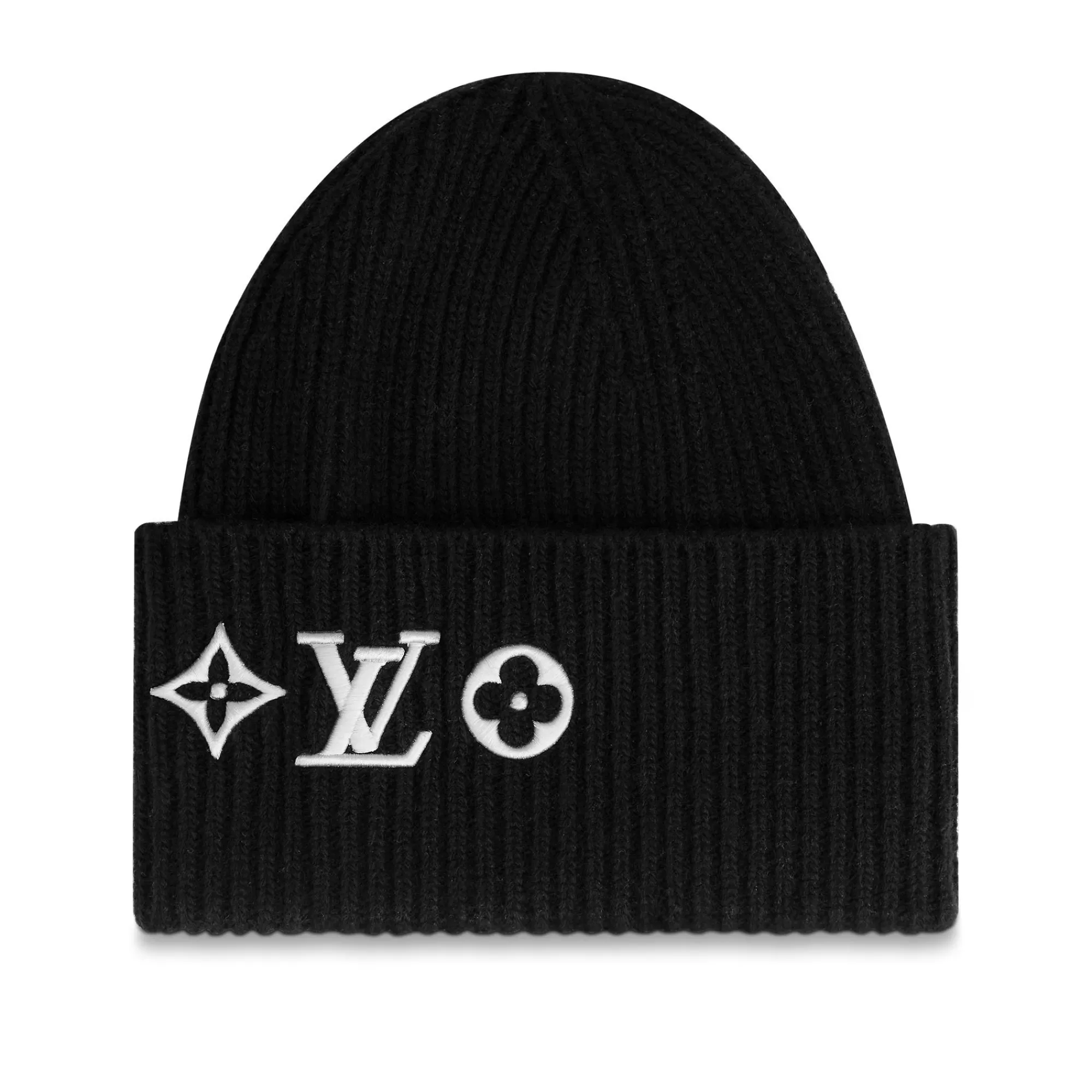 Discount Louis Vuitton Lv Headline Beanie Black