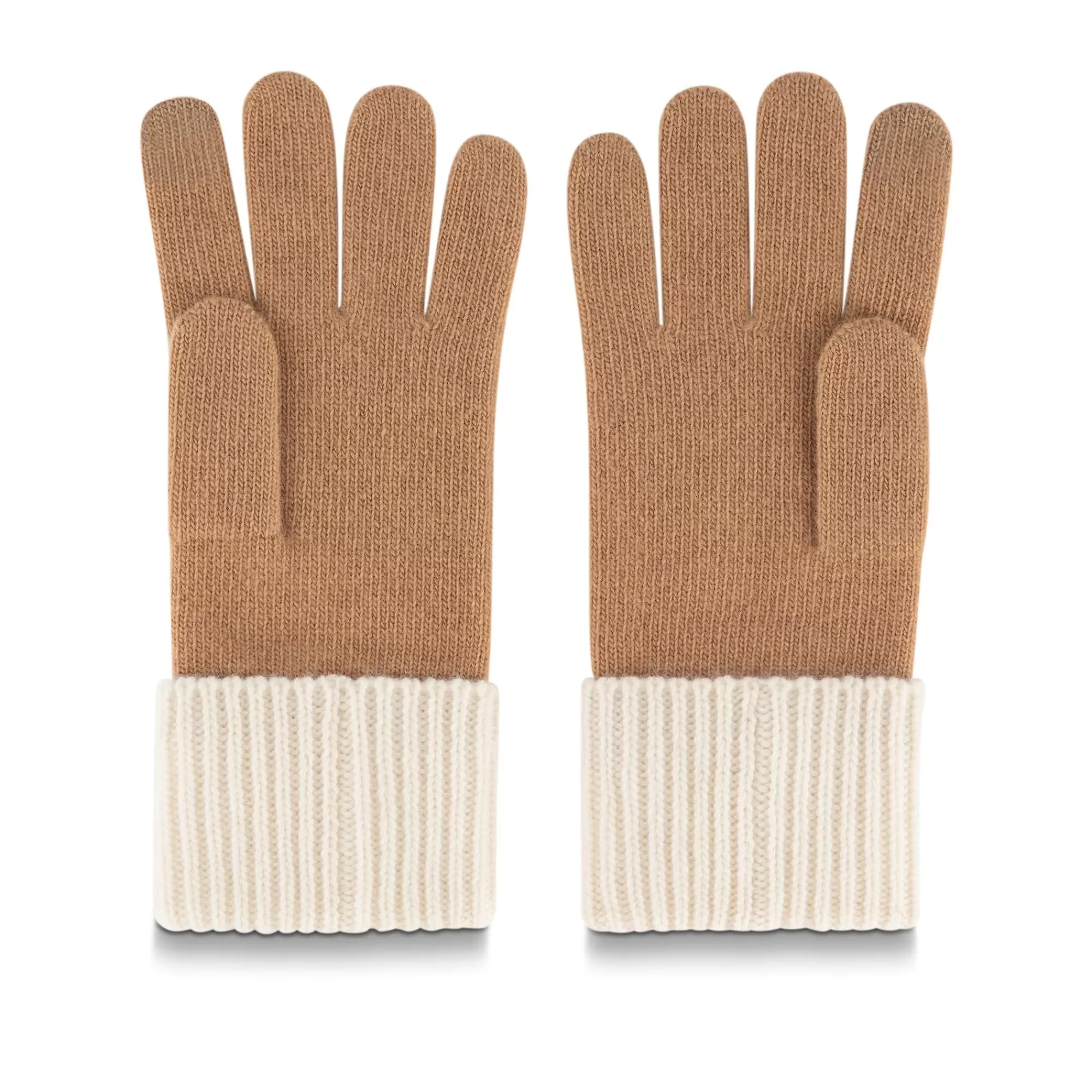 New Louis Vuitton Lv Headline Gloves Camel