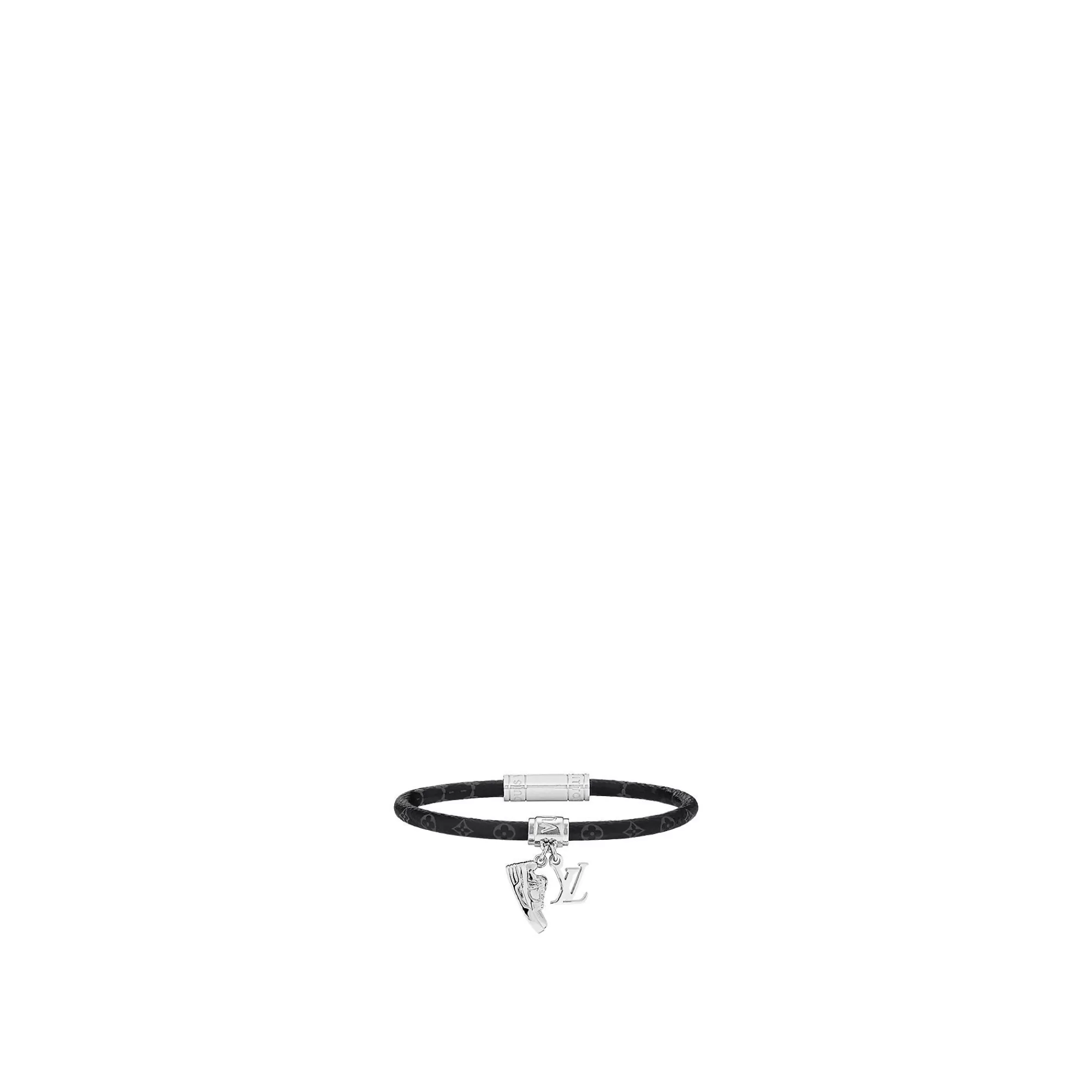 Store Louis Vuitton Lv Icon Trainer Leather Bracelet